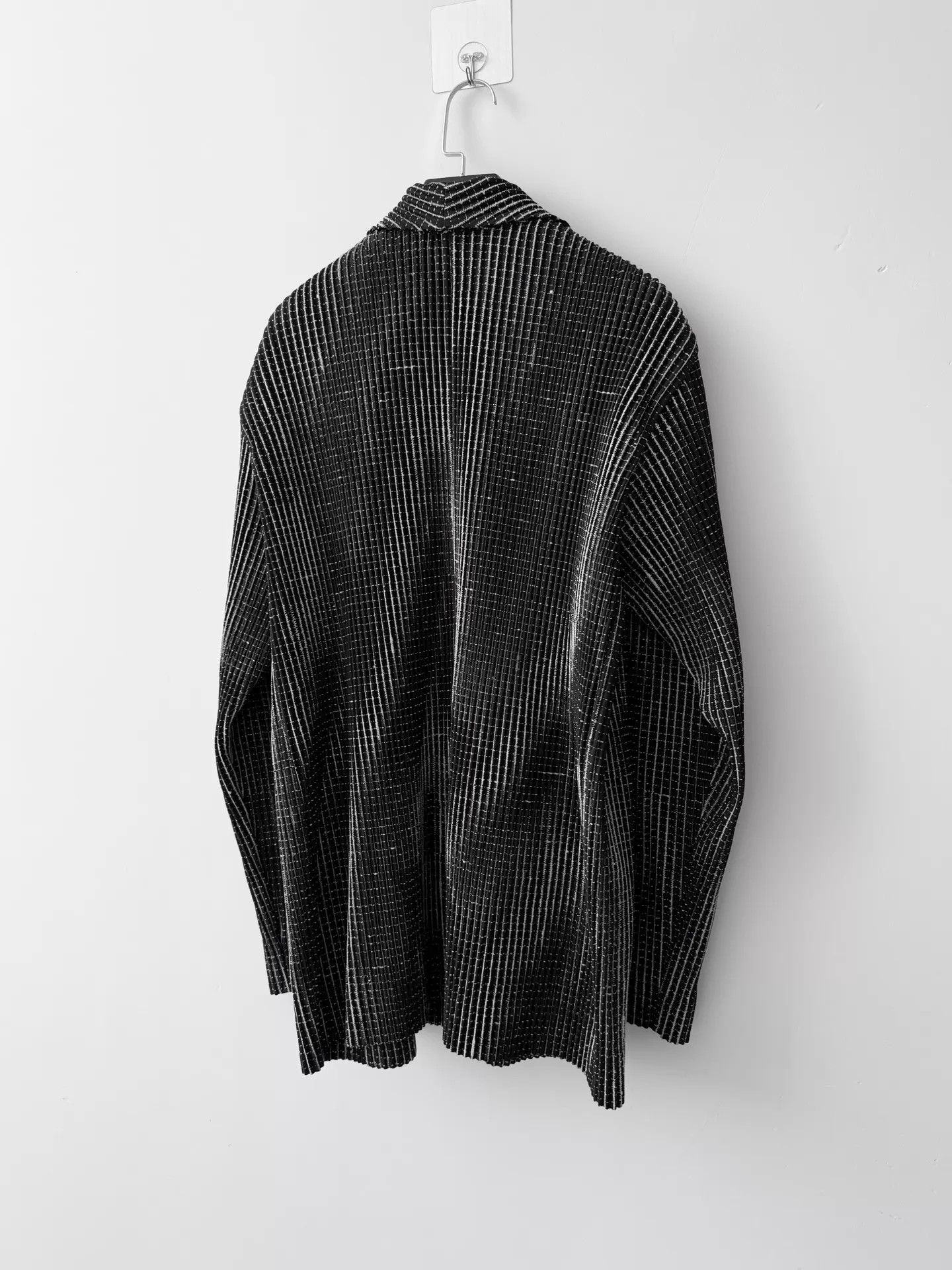 Homme Plisse Issey Miyake HOMME PLISSÉ ISSEY MIYAKE Gradient Texture Blazer 3 Size US L / EU 52-54 / 3 - 3 Thumbnail