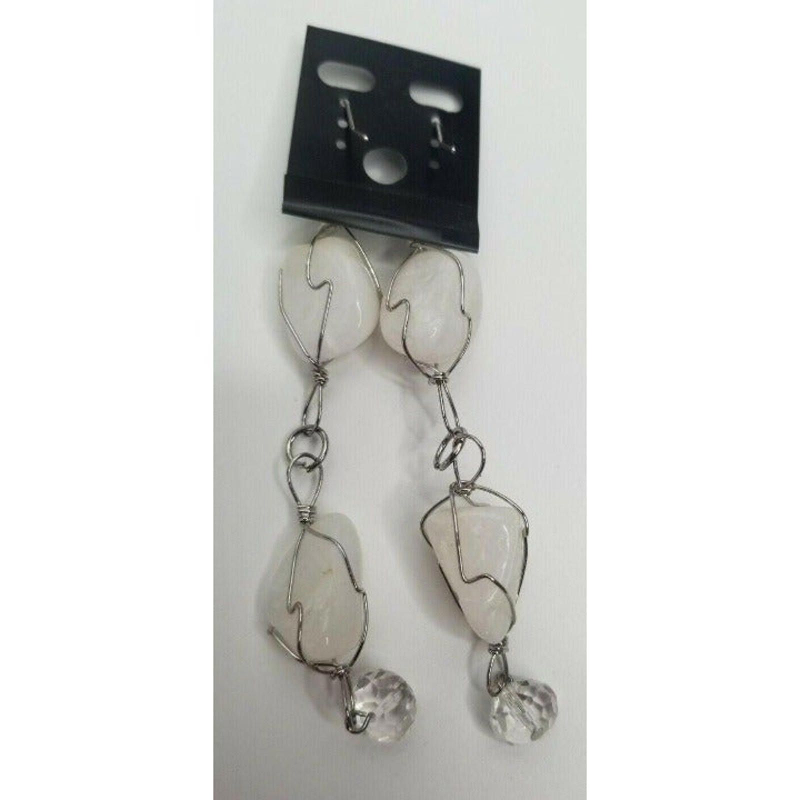 The Unbranded Brand Earrings Ladies Womens Fashion Jewelry Dangly Pierced Hook S Size ONE SIZE - 5 Thumbnail