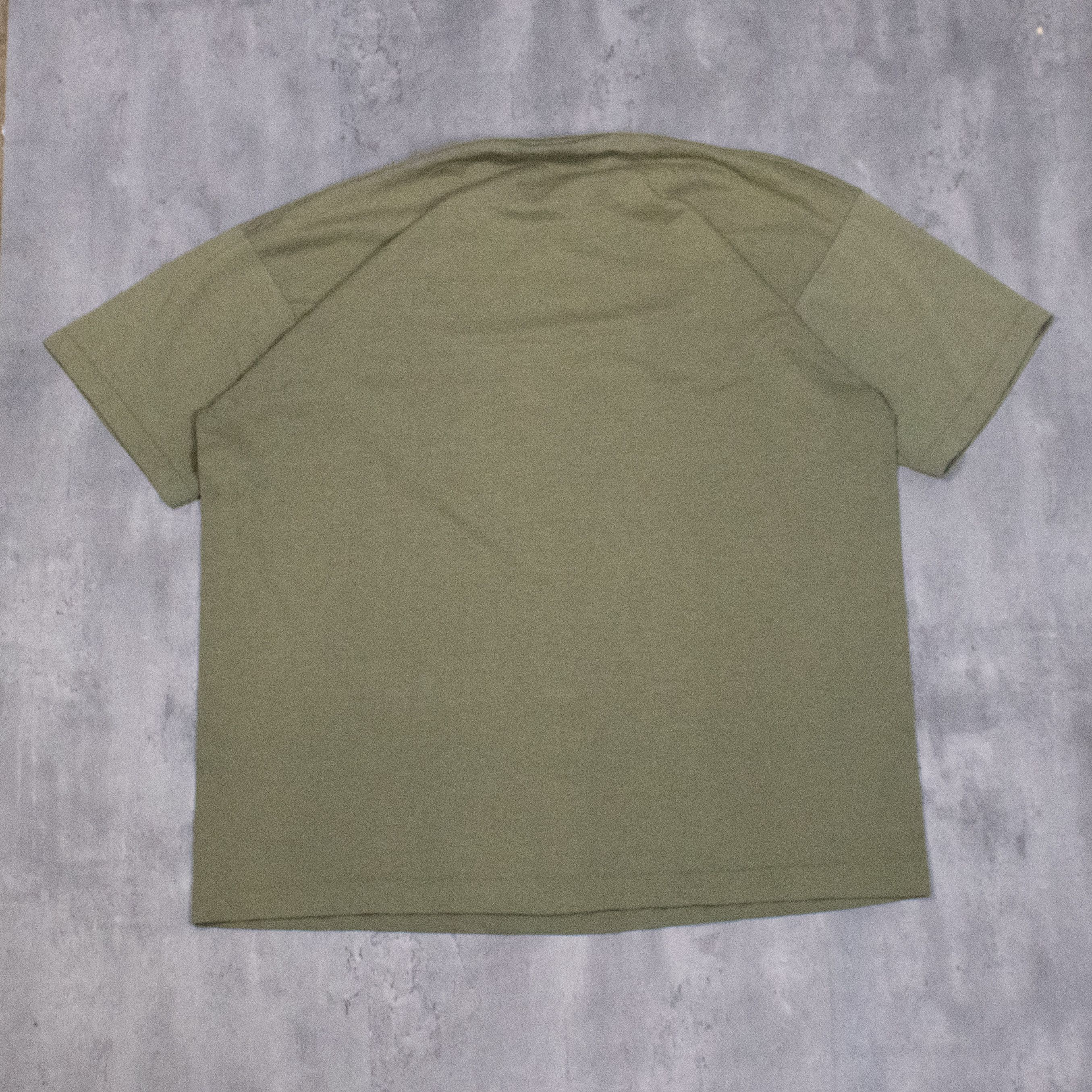 Fruit Of The Loom × Vintage Vintgae 1990s Hope Bay Bible Single Stitch Olive Tee Size US XL / EU 56 / 4 - 7 Thumbnail