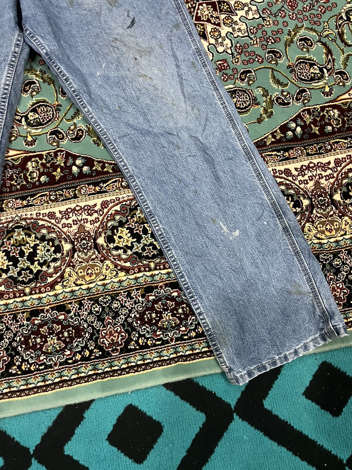 Lee Vintage Lee Carpenter Workers Denim Jeans Size US 36 / EU 52 - 4 Thumbnail
