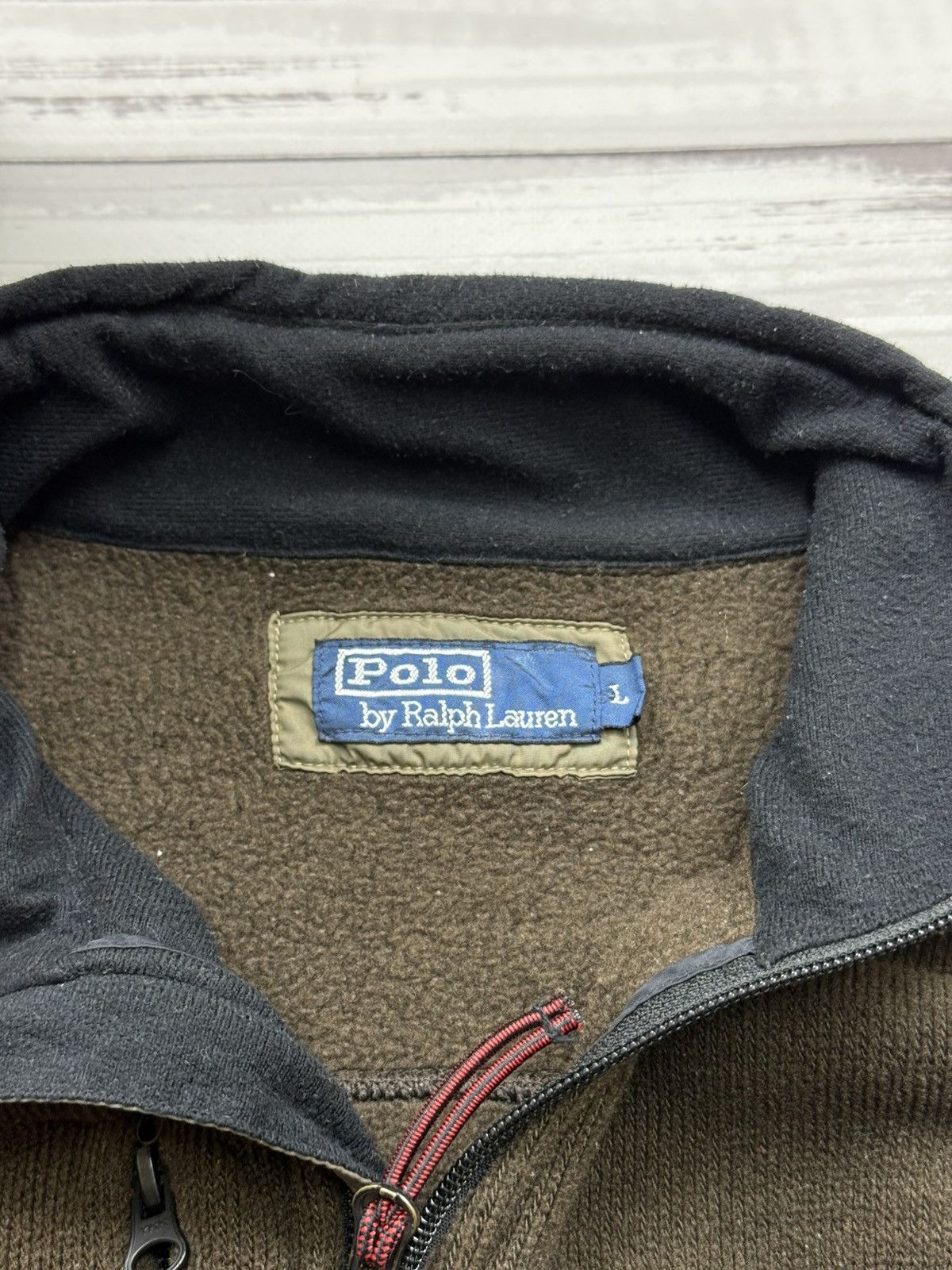 Polo Ralph Lauren Polo Ralph Lauren RL 67 Zip-Up Fleece Size US L / EU 52-54 / 3 - 5 Thumbnail