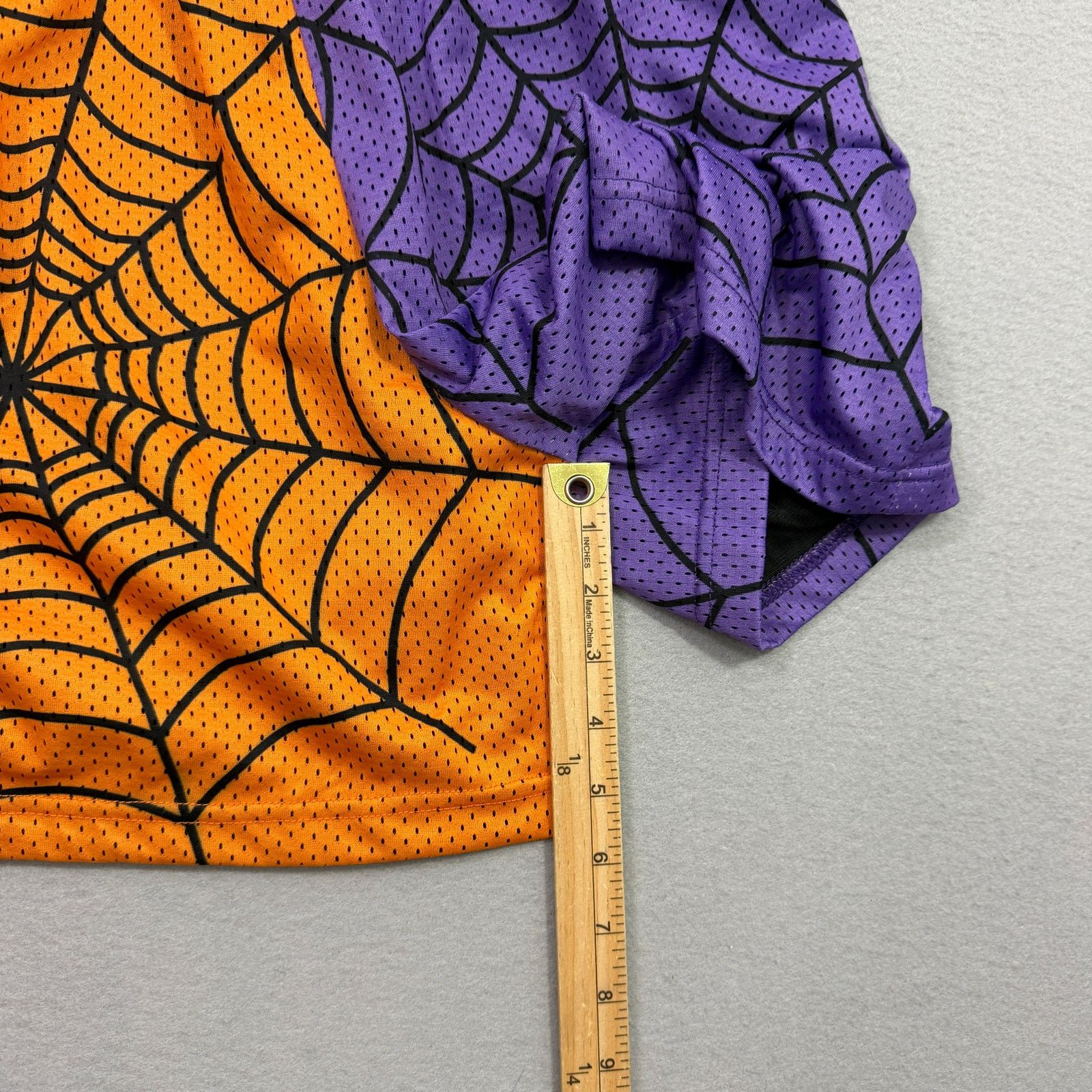 Vintage Lost Files Clothing Halloween Collection Spider Web Shorts Size US 34 / EU 50 - 11 Thumbnail