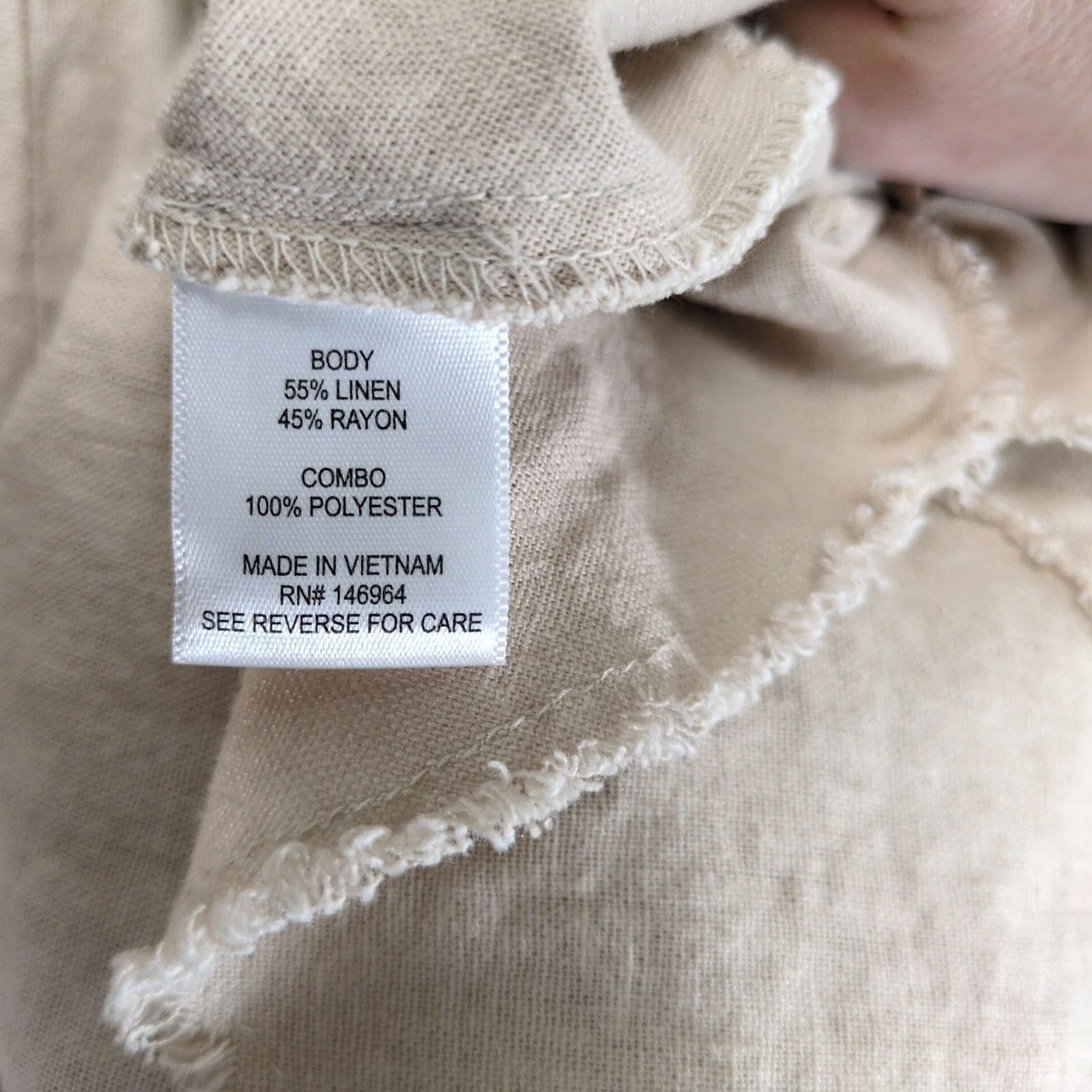 Other Signature Robbie Bee Linen Blend Shift Tank Dress 14 Size XL / US 12-14 / IT 48-50 - 4 Thumbnail