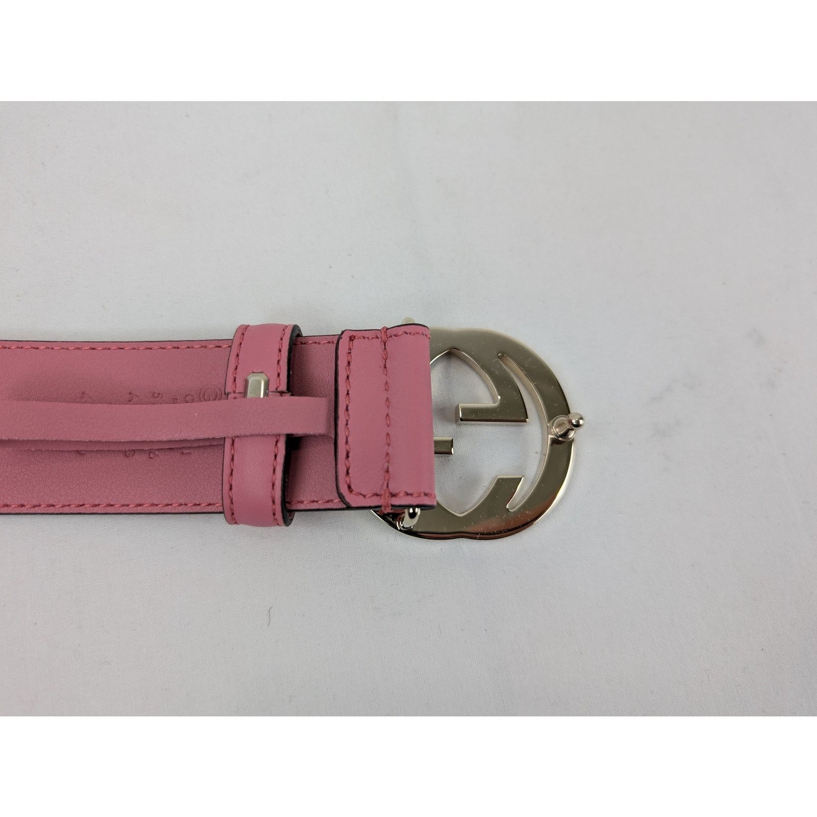 Gucci o1rshd1 Size: 90cm / Moon Belt in Glossy Pink Size ONE SIZE - 6 Thumbnail
