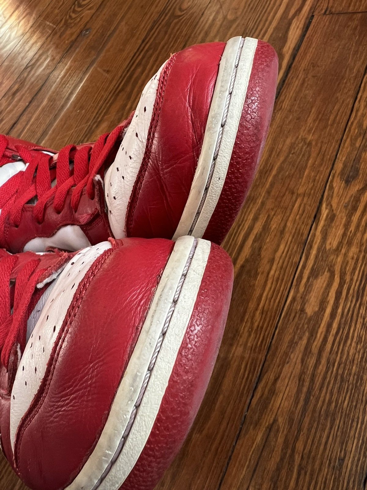 Nike Nike Dunk High St Johns Be True University Red Size US 13 / EU 46 - 6 Thumbnail