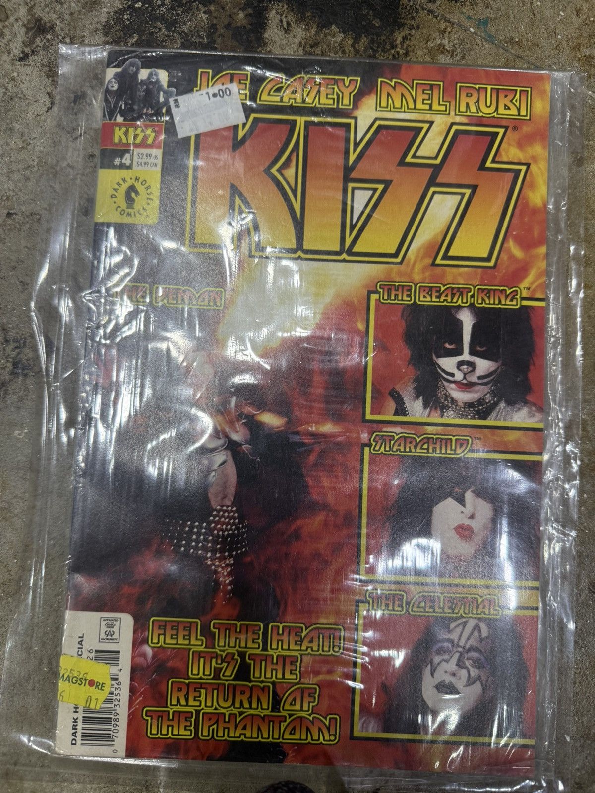 KISS × Vintage Vintage Kiss comics Book Size ONE SIZE - 6 Thumbnail