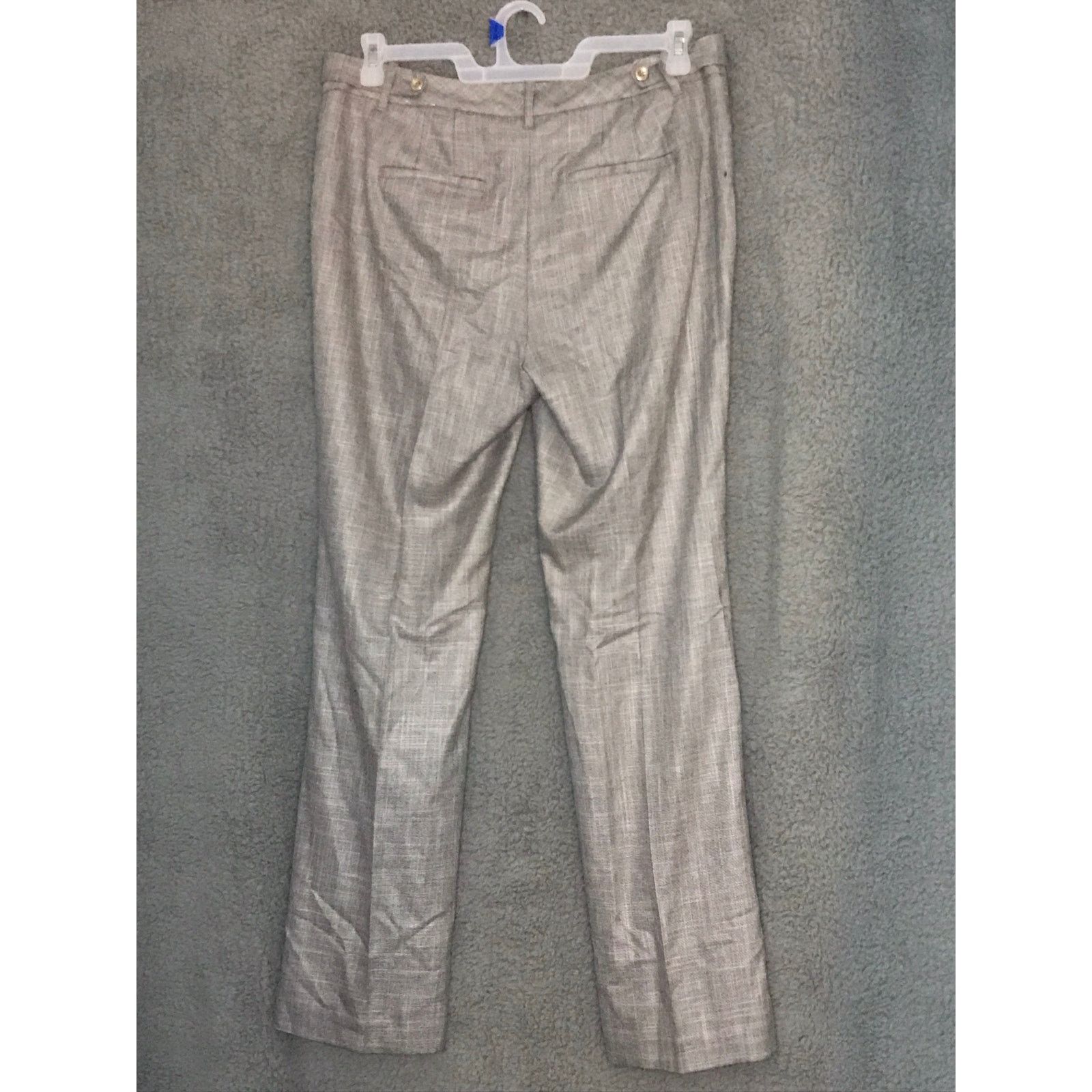 White House Black Market Black House White Market Slim Boot Pant Tweed Black/White 10 Size 32" / US 10 / IT 46 - 2 Thumbnail