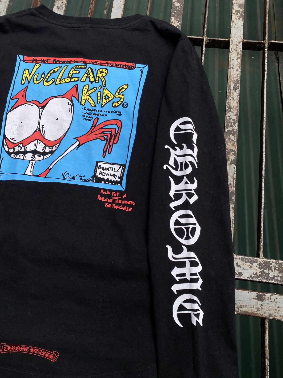 Chrome Hearts RARE - Chrome Hearts Matty Boy Nuclear Kids Script Size US M / EU 48-50 / 2 - 4 Thumbnail