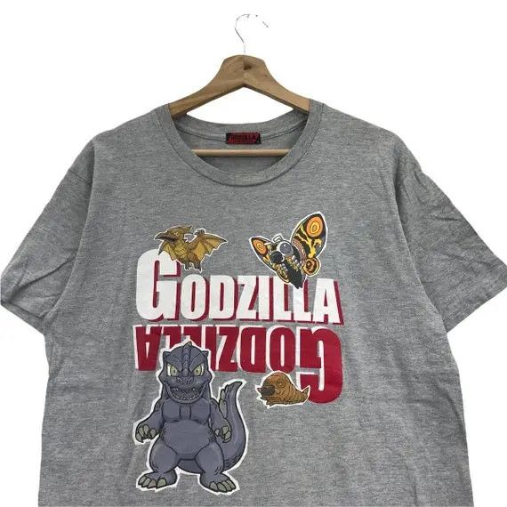 Anime × Japanese Brand Vtg 90’ GOZILLA GOJIRA FILM Japan Anime Manga Tee Shirt Size US M / EU 48-50 / 2 - 6 Thumbnail