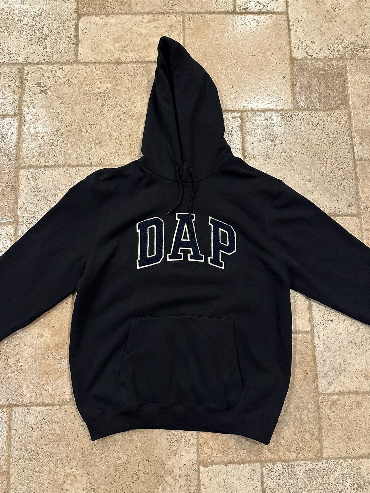 Dapper Dan × Gap Gap x Dapper Dan DAP Black Pullover Hoodie Size US L / EU 52-54 / 3 - 3 Thumbnail