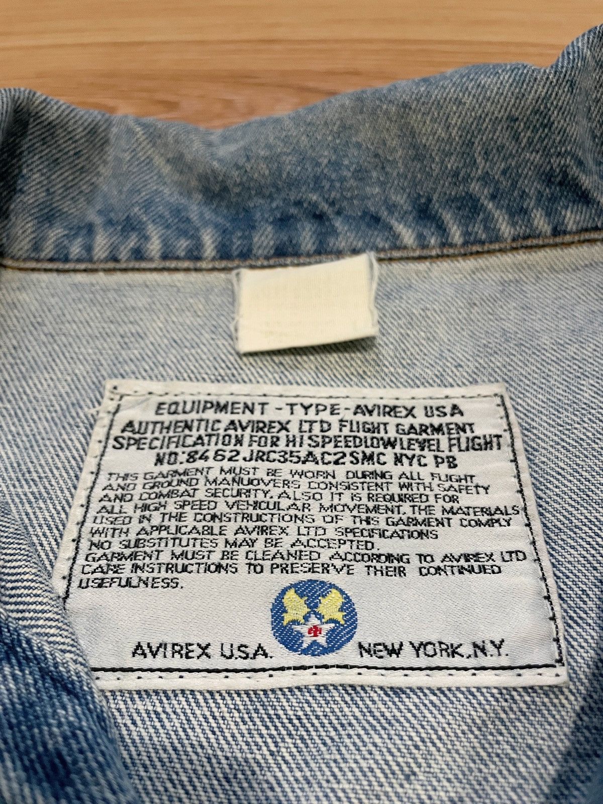 Avirex Vintage Avirex Denim Jacket Boxy Workwear Biker L Size US L / EU 52-54 / 3 - 15 Thumbnail