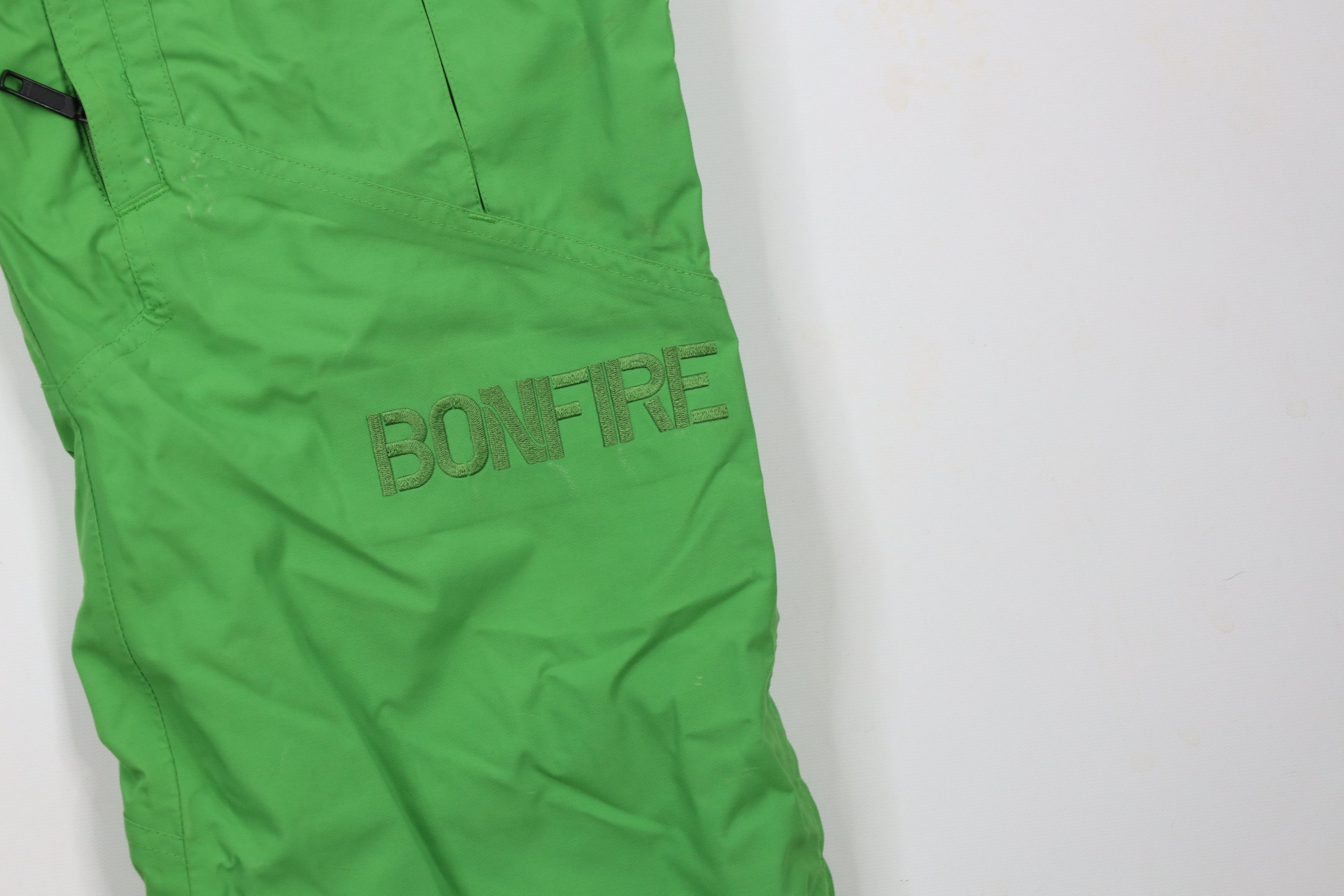 Vintage Bonfire Snowboarding Classic Fit Fusion Snow Pants Green Size US 32 / EU 48 - 5 Thumbnail