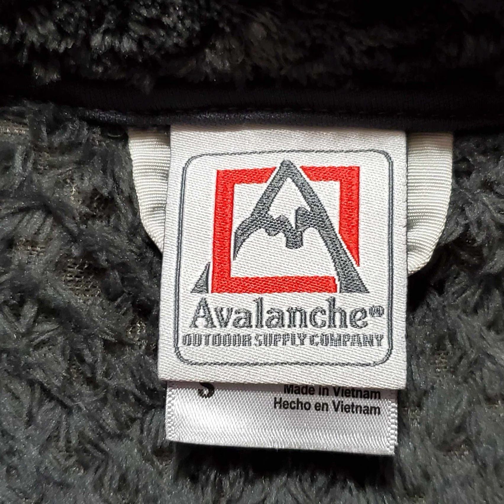 Avalanche VINTAGE Avalanche Womens Small Full Zip Sherpa Soft Fuzzy Jacket Size S / US 4 / IT 40 - 2 Thumbnail