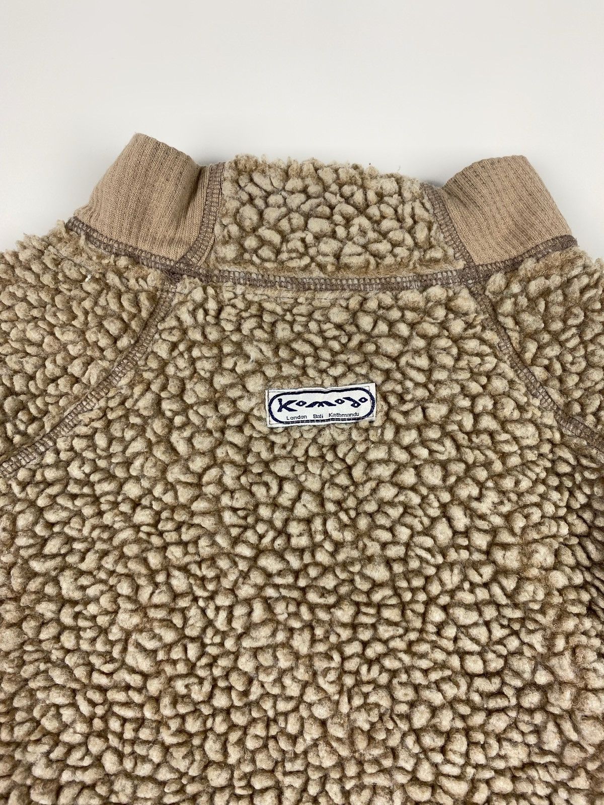 Vintage 1990’s Vintage Komodo London Boxy Deep Pile Sherpa Fleece Size US L / EU 52-54 / 3 - 16 Thumbnail