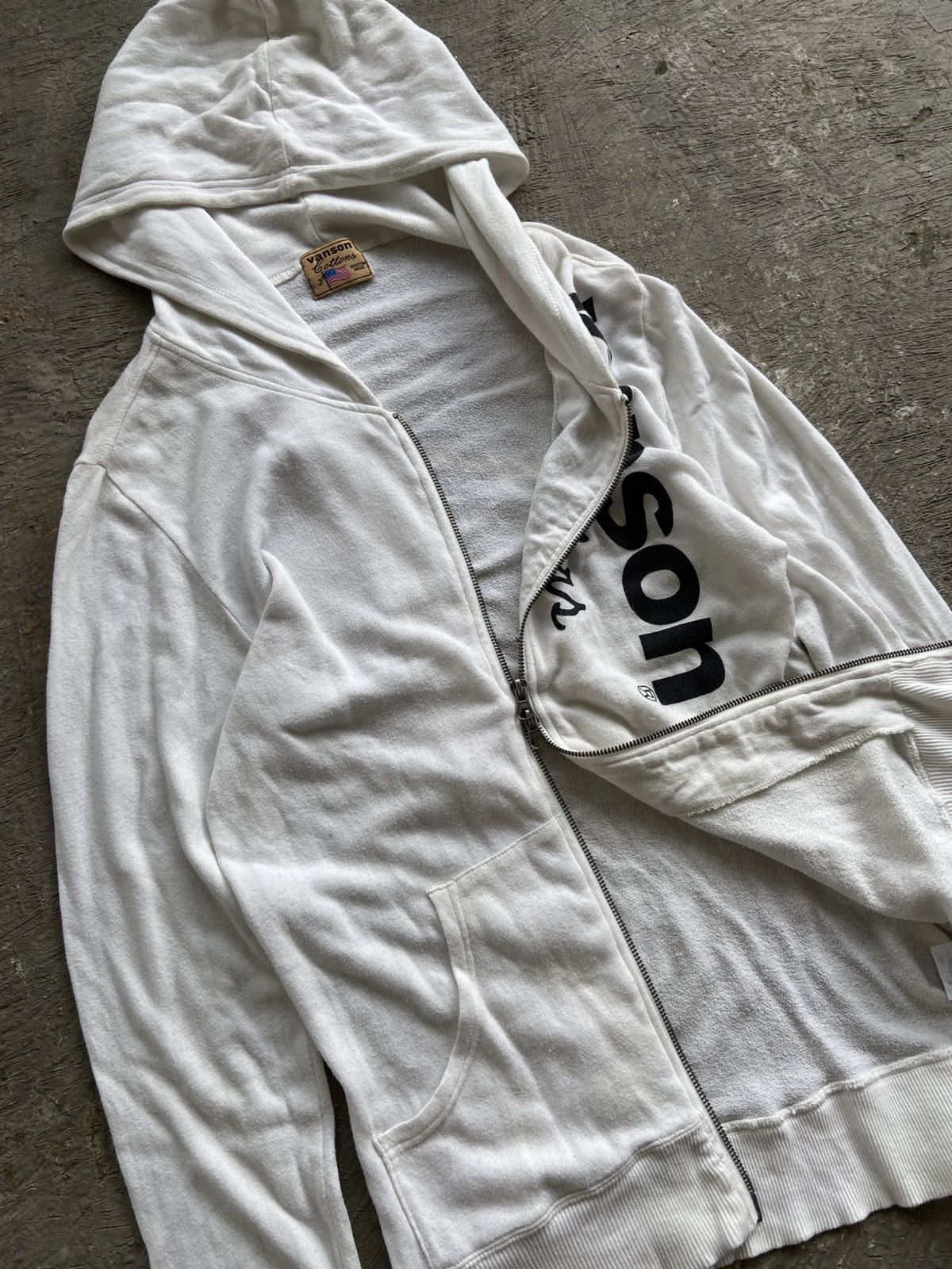 Vanson Leathers 2000s Vanson Leathers - No Compromises Double Zip Hoodie Size M / US 6-8 / IT 42-44 - 5 Thumbnail