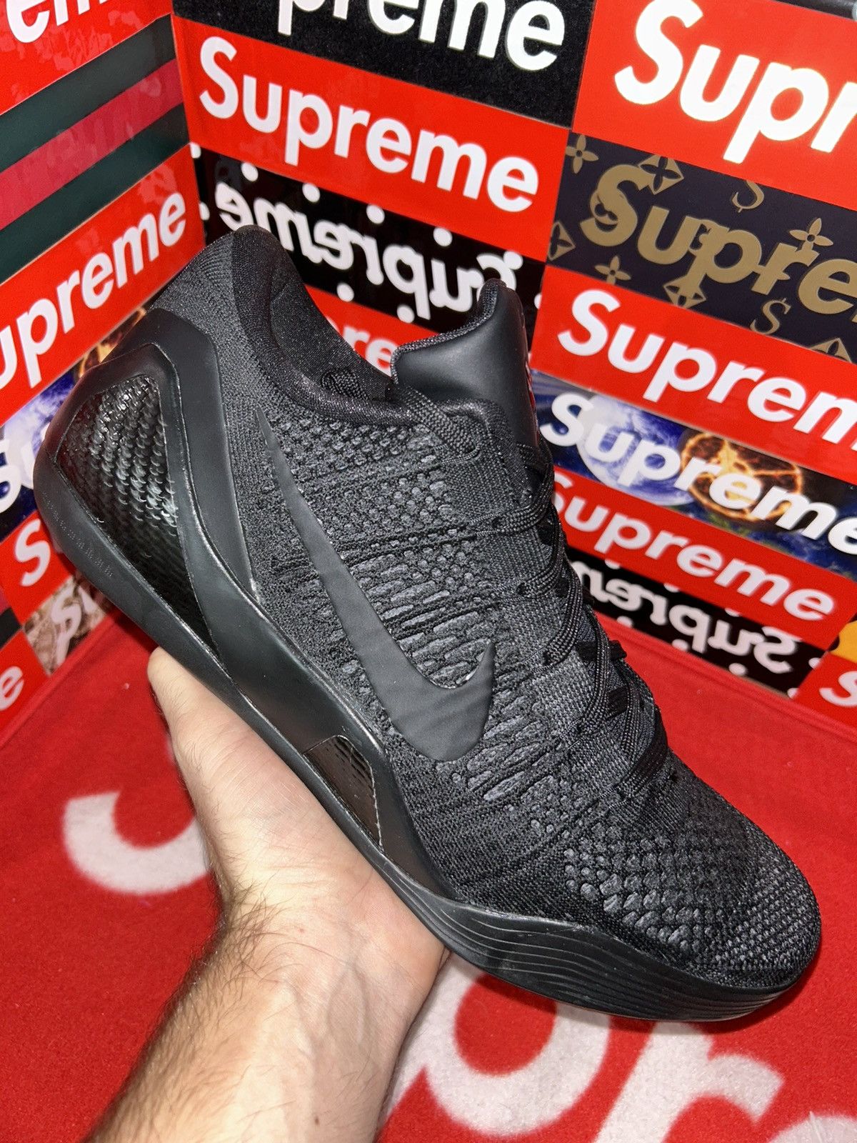 Nike Nike Kobe 9 Elite Low ‘Blackout’ 677992-993 nikeID size 13 Size US 13 / EU 46 - 8 Thumbnail