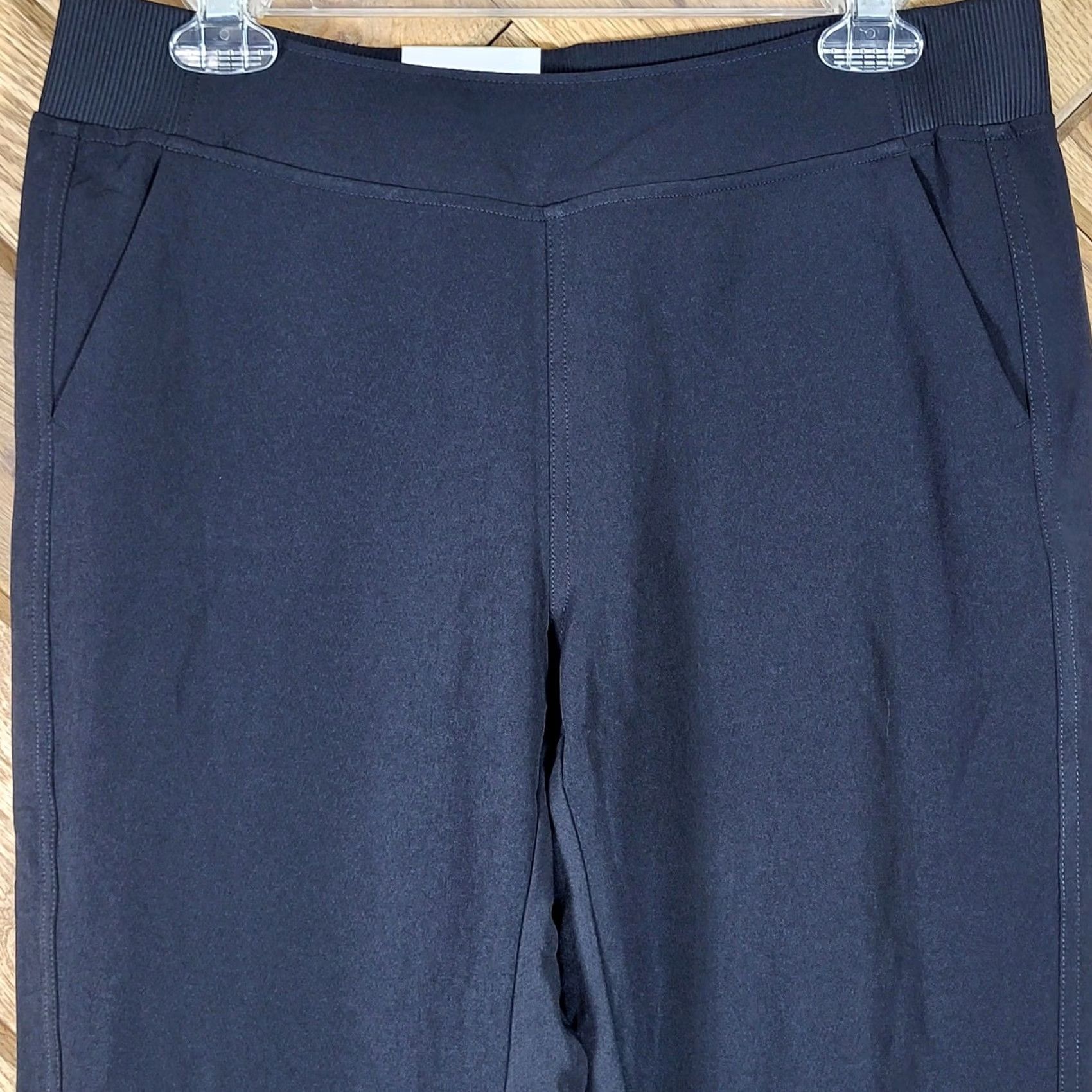 Vintage 32 Degrees Cool Pants Womens Size S Black Ankle Length Pull On Stretch Trouser Size 28" / US 6 / IT 42 - 2 Thumbnail