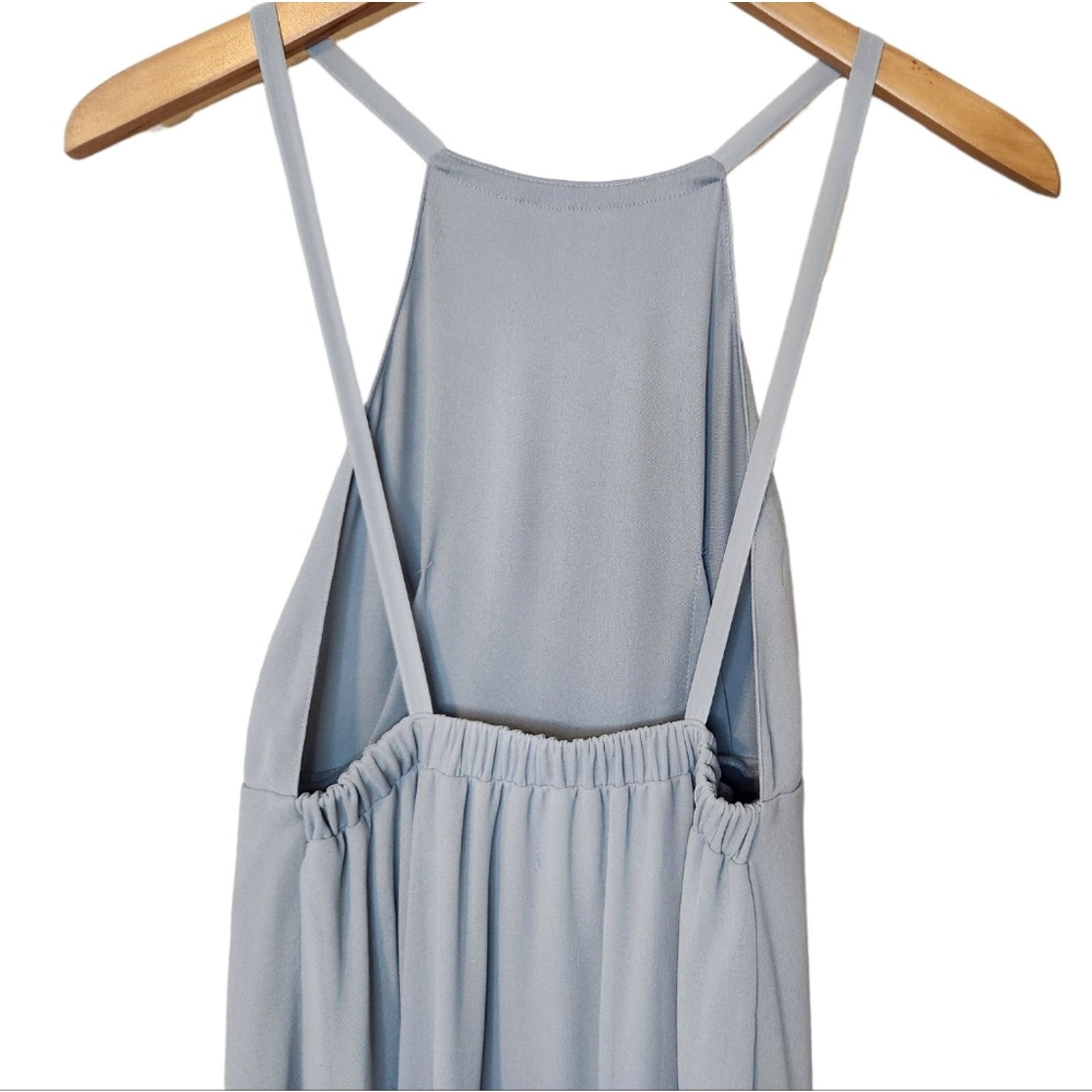 Show Me Your MuMu Show me your MuMu Amanda Chiffon light blue maxi dress Small Size S / US 4 / IT 40 - 4 Thumbnail