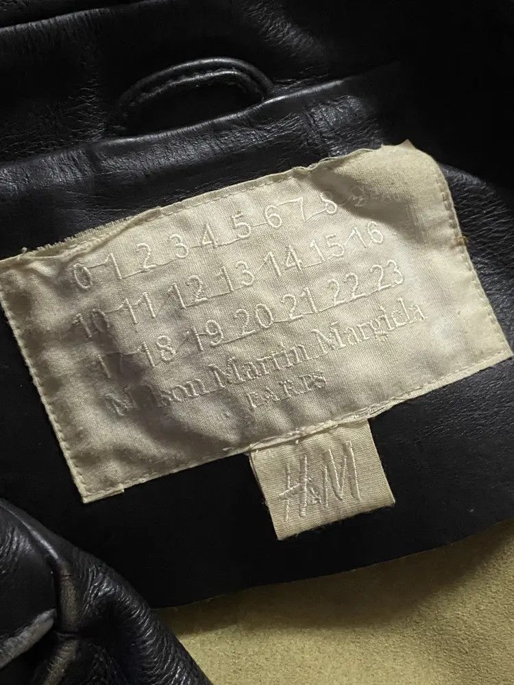 H&M × Maison Margiela Maison Martin Margiela X H&M biker leather jacket Size US XS / EU 42 / 0 - 7 Thumbnail