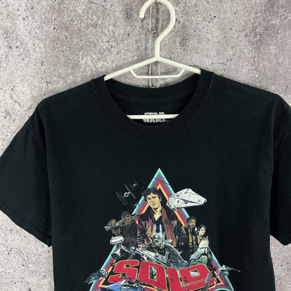 Star Wars × Vintage Star Wars Solo T-Shirt Big Logo Black Size M Size US M / EU 48-50 / 2 - 2 Thumbnail
