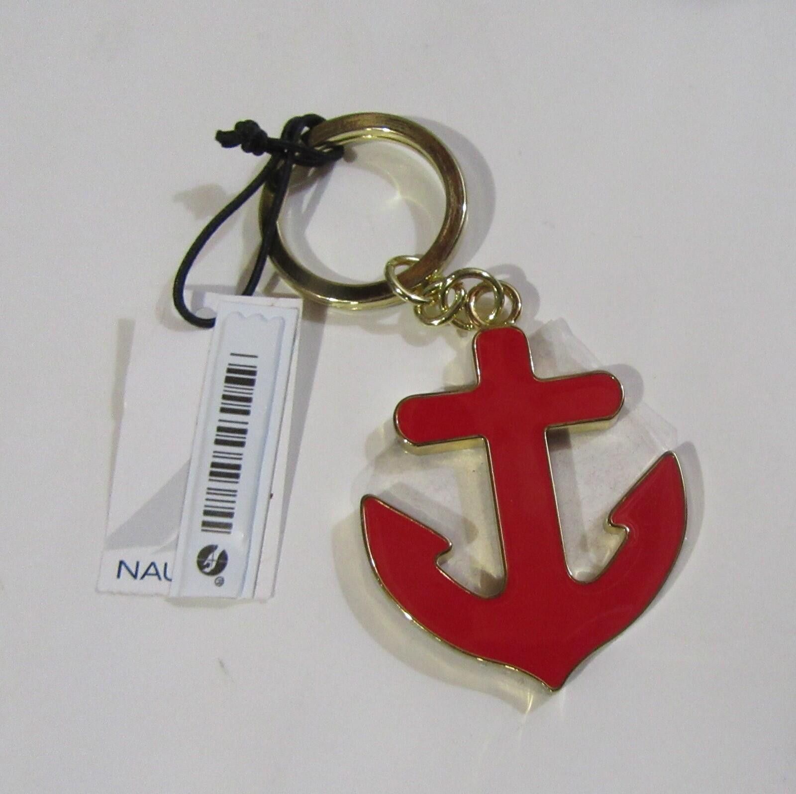 Other Nautica Anchor Keychain Key Ring FOB Red 2014 NWT Size ONE SIZE - 1 Thumbnail