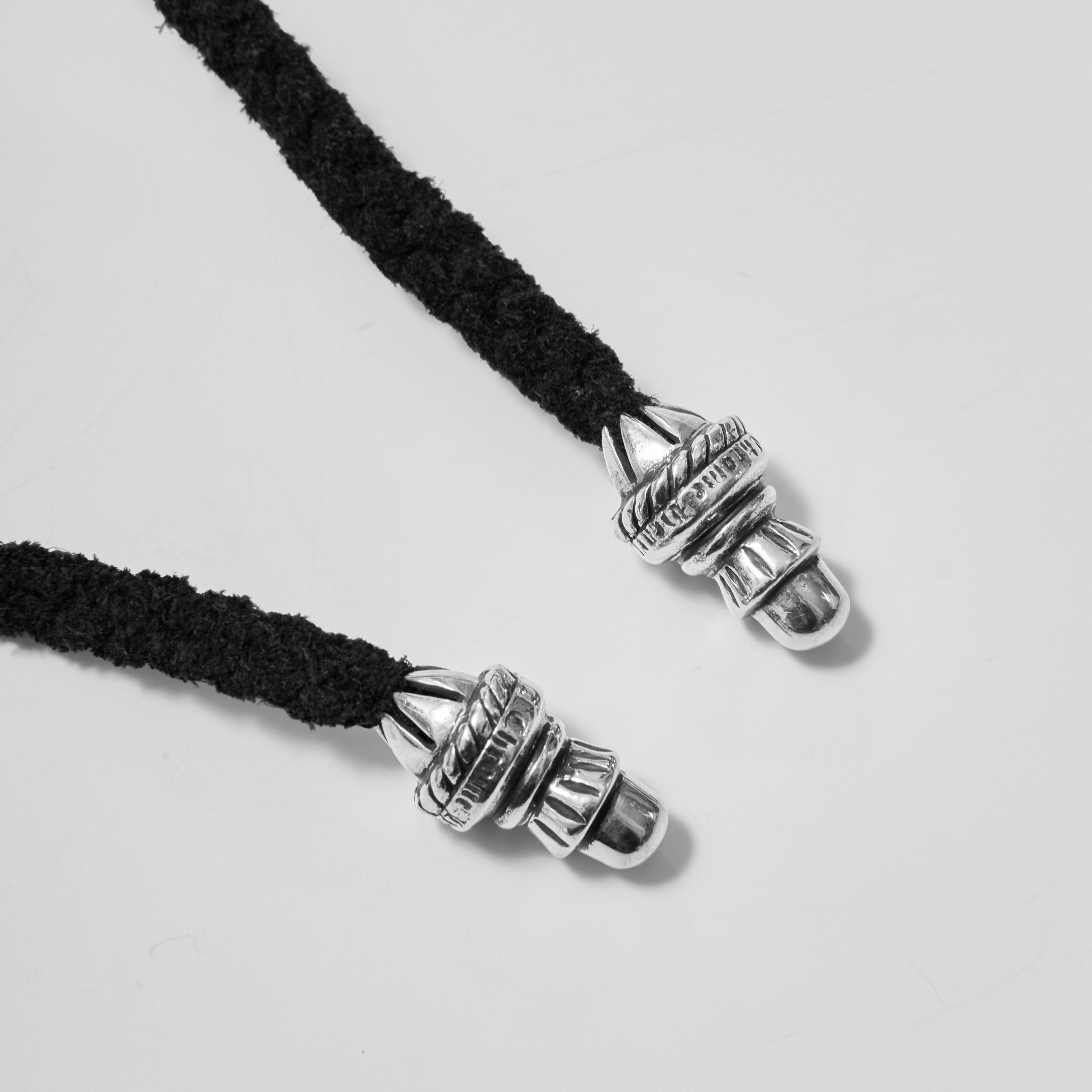Chrome Hearts CHROME HEARTS Cross LRG Large Pendant Top Leather Blade Boro Size ONE SIZE - 3 Thumbnail