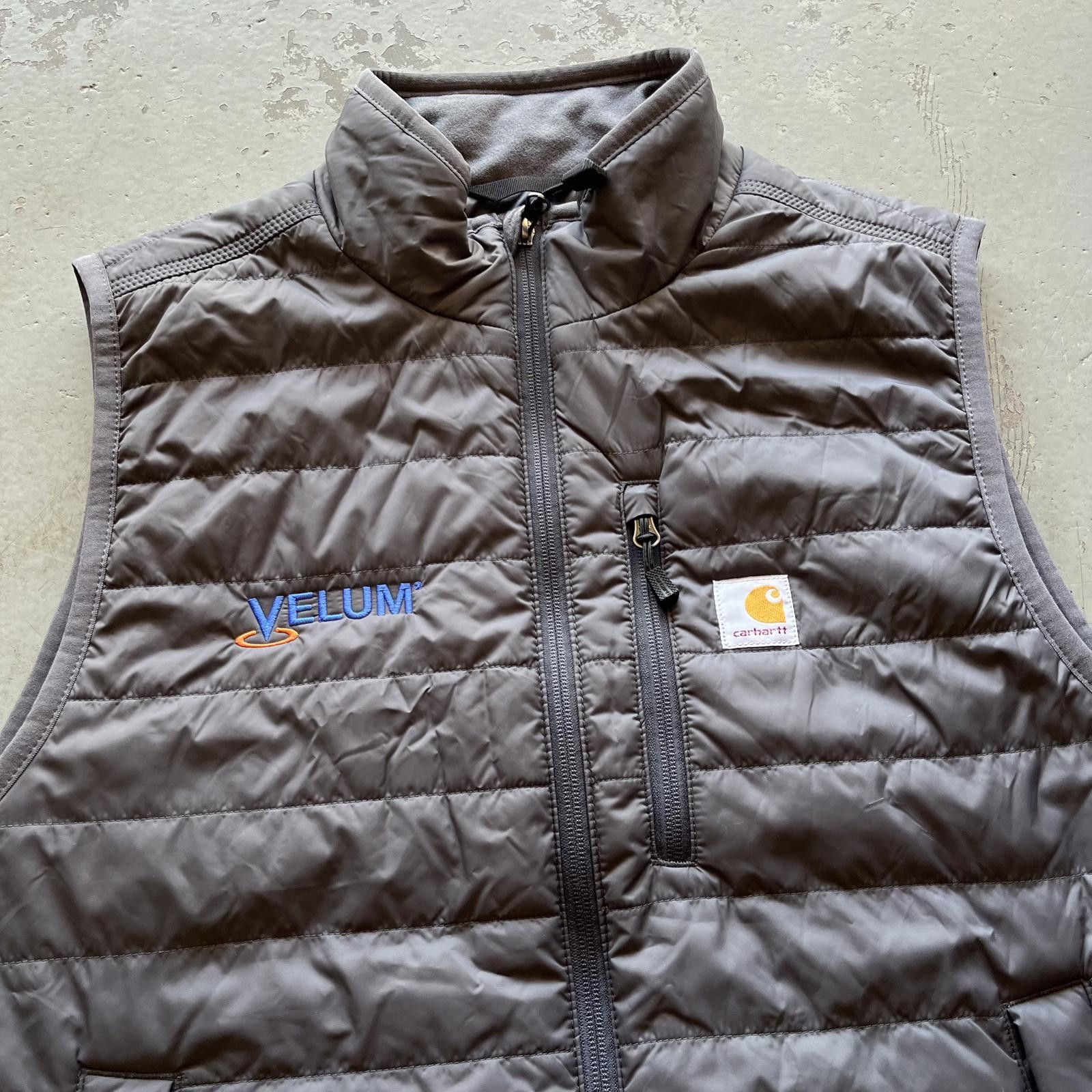 Carhartt Carhartt Dark Gray Insulated Quilted Men’s Large Vest Size US L / EU 52-54 / 3 - 2 Thumbnail