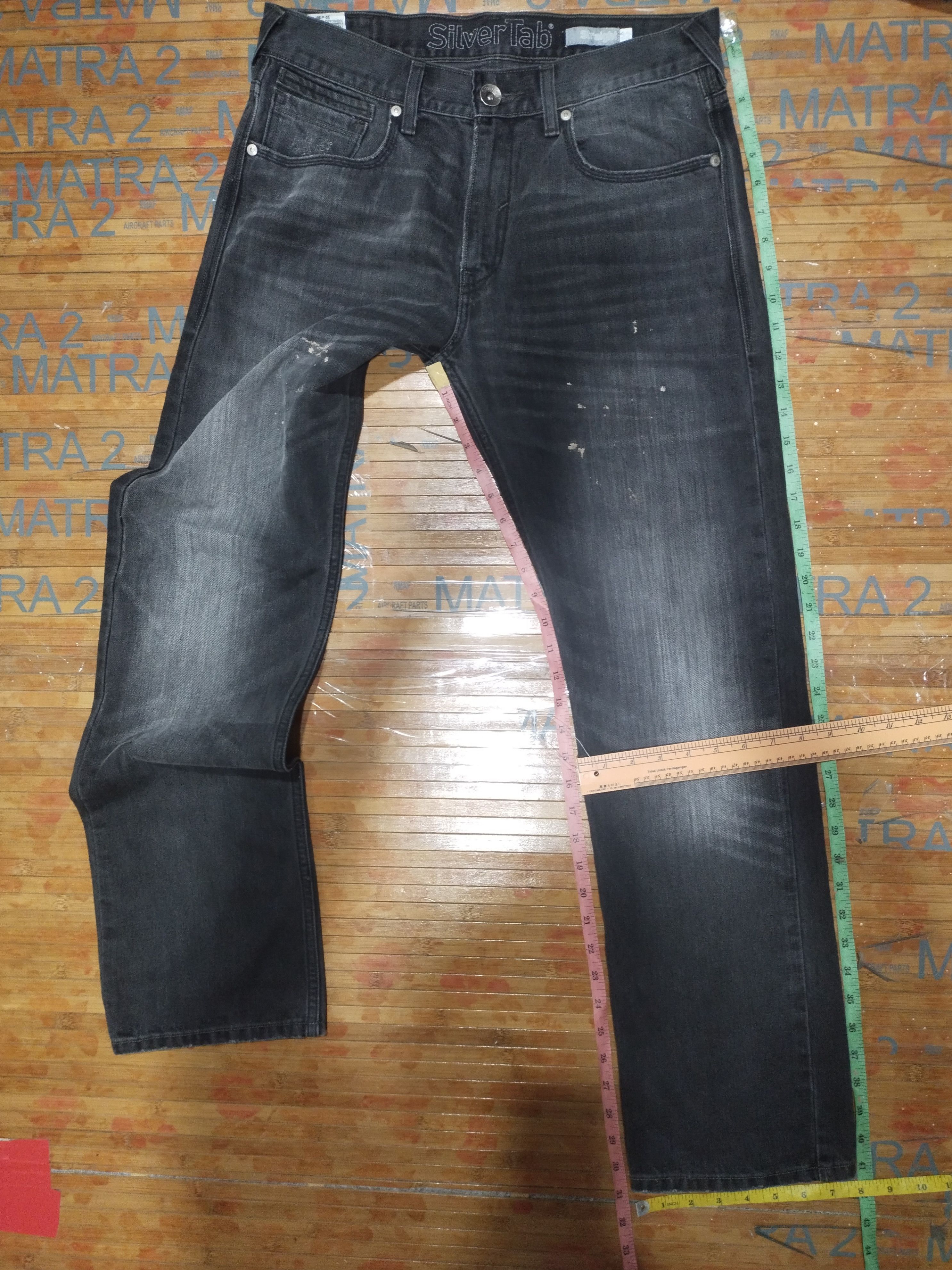 Levi's Vintage Clothing × Vintage Jeans Levis Silver Tab / Vintage 90s Sz 32" Size US 32 / EU 48 - 3 Thumbnail
