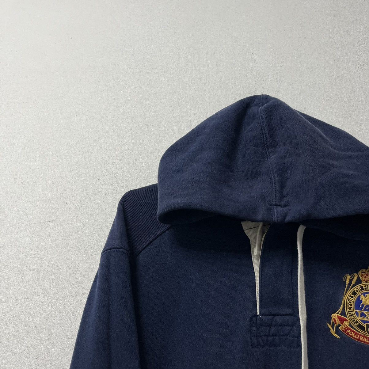 Polo Ralph Lauren Vintage Polo Ralph Lauren Y2K Big Logo 3 Hoodie Size US L / EU 52-54 / 3 - 3 Thumbnail