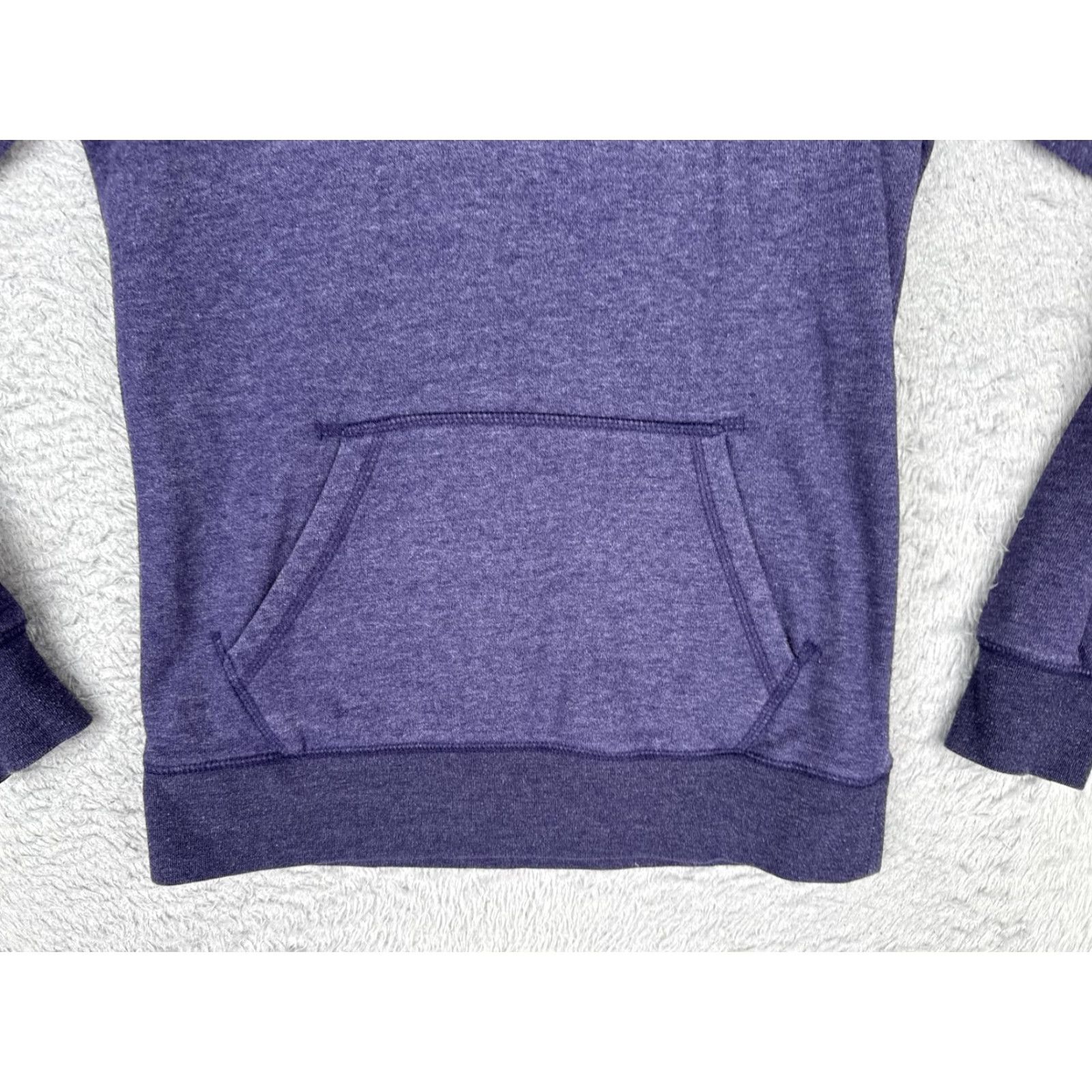 The North Face The North Face Hoodie Womens Small Purple Pullover Fleece Logo Sweatshirt Hike Size S / US 4 / IT 40 - 5 Thumbnail