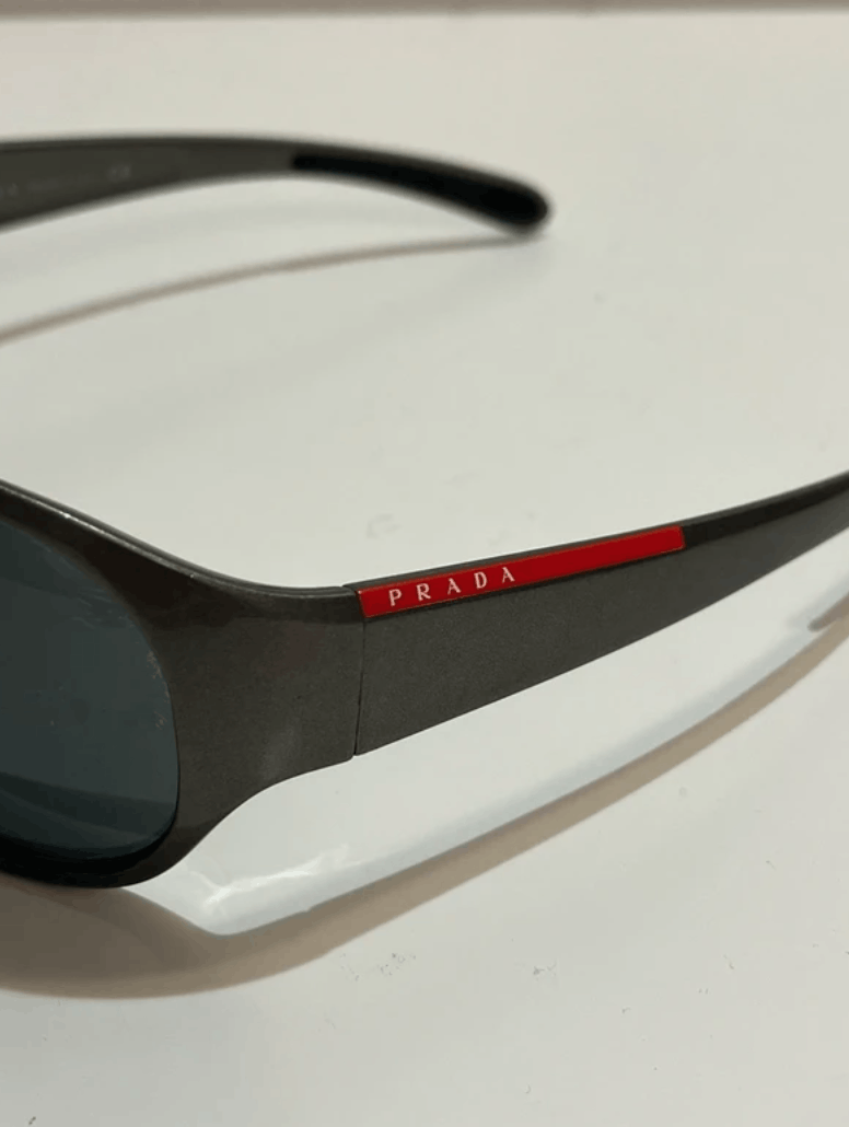 Prada PRADA Sunglasses SPS 04G Wrap Star Rimless Luna Rossa Size ONE SIZE - 3 Thumbnail