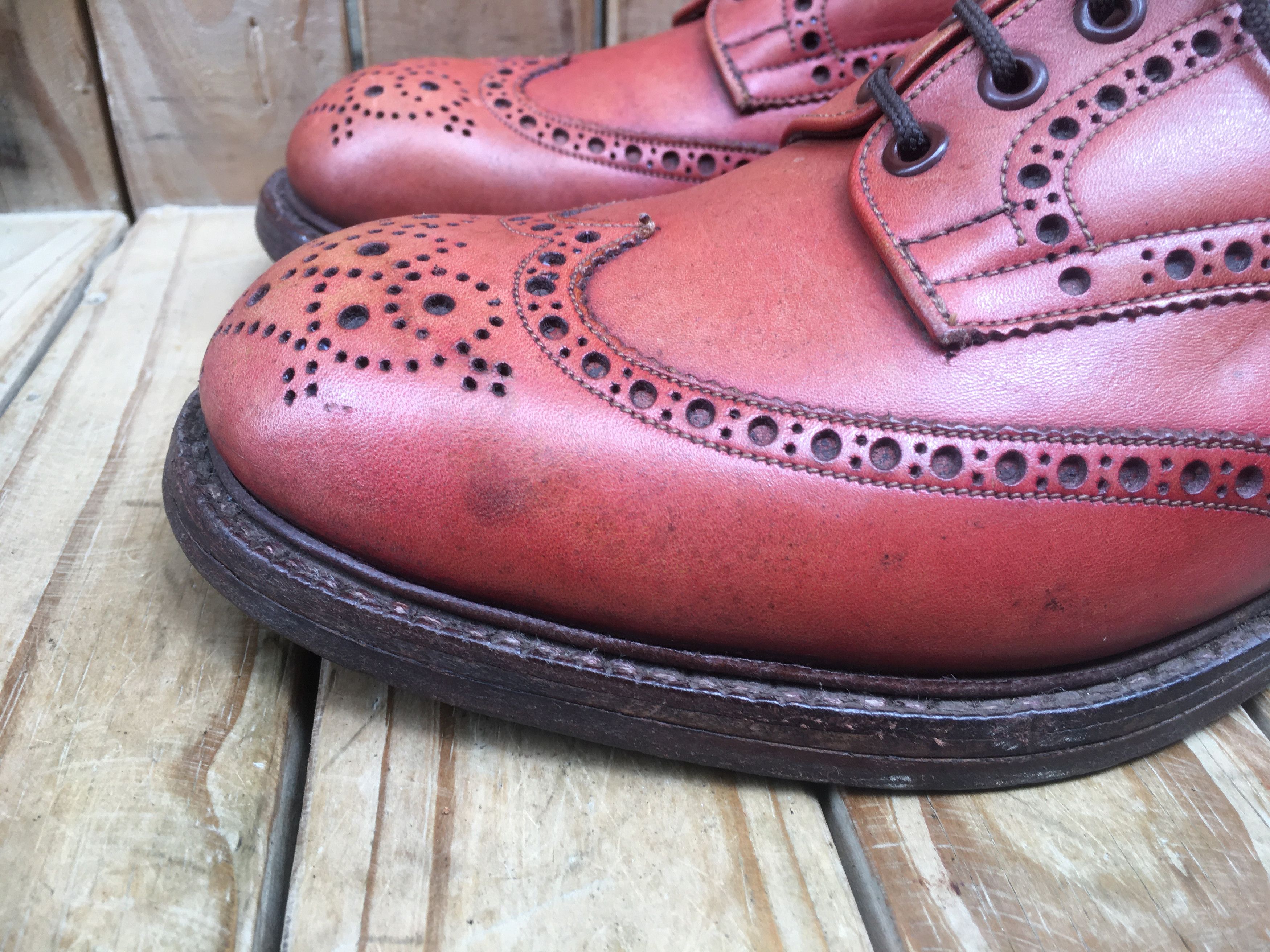 Tricker's Tricker’s bourton brown wingtip shoes UK 9.5 Size US 10.5 / EU 43-44 - 9 Thumbnail
