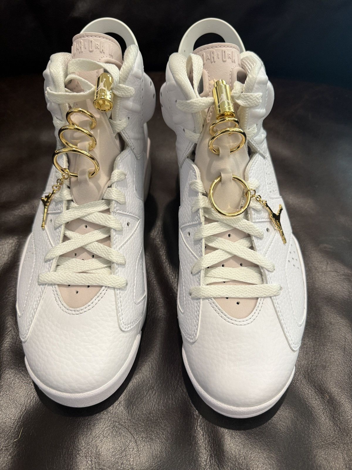 Nike Air Jordan 6 “Gold Hoops” Promo Sample - (Dh9696-100) DS OG Size US 10 / IT 40 - 4 Thumbnail