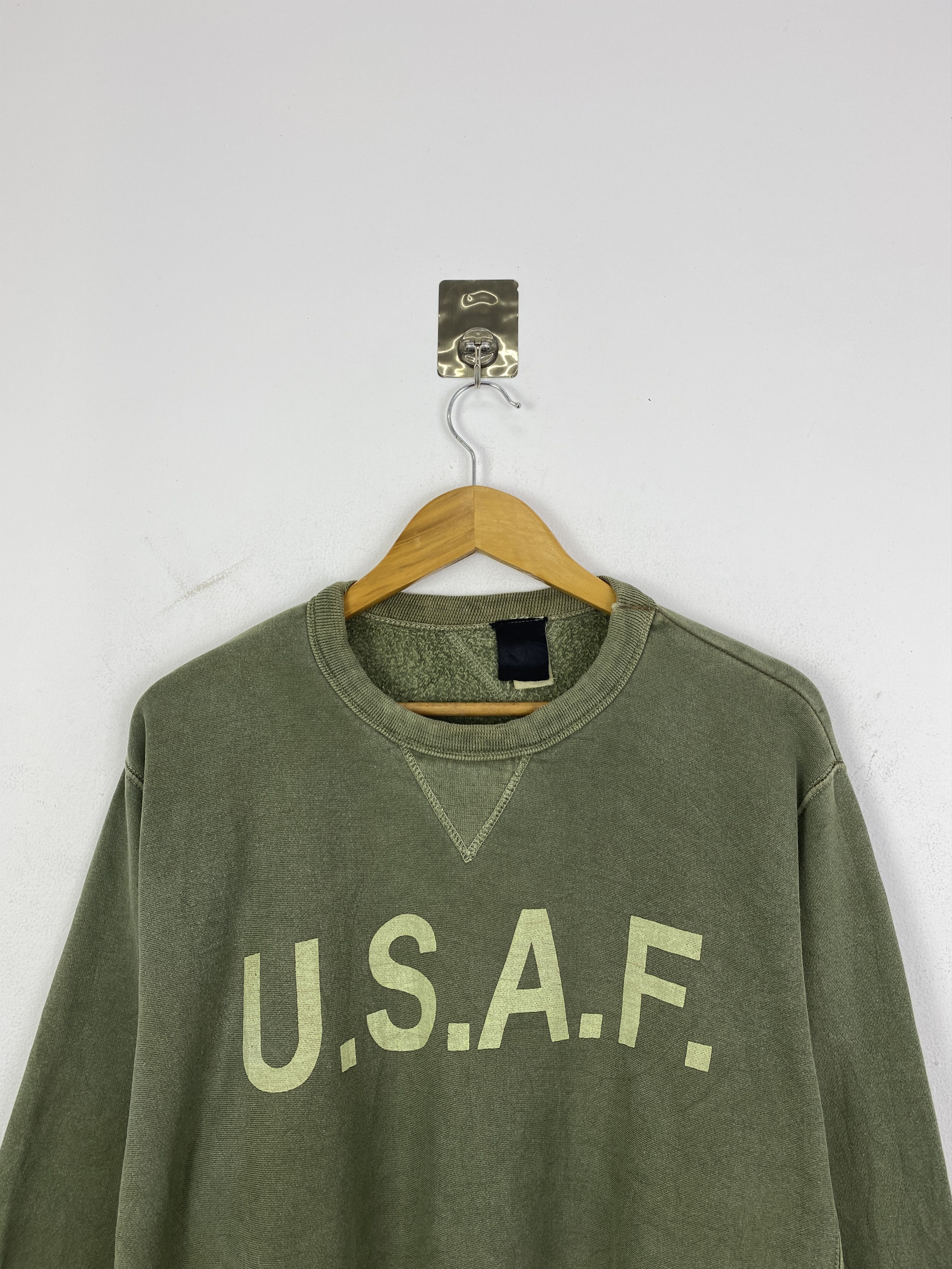 Vintage Vintage 60s United States Air Force USAF Sweatshirt SH0232 Size US L / EU 52-54 / 3 - 2 Thumbnail