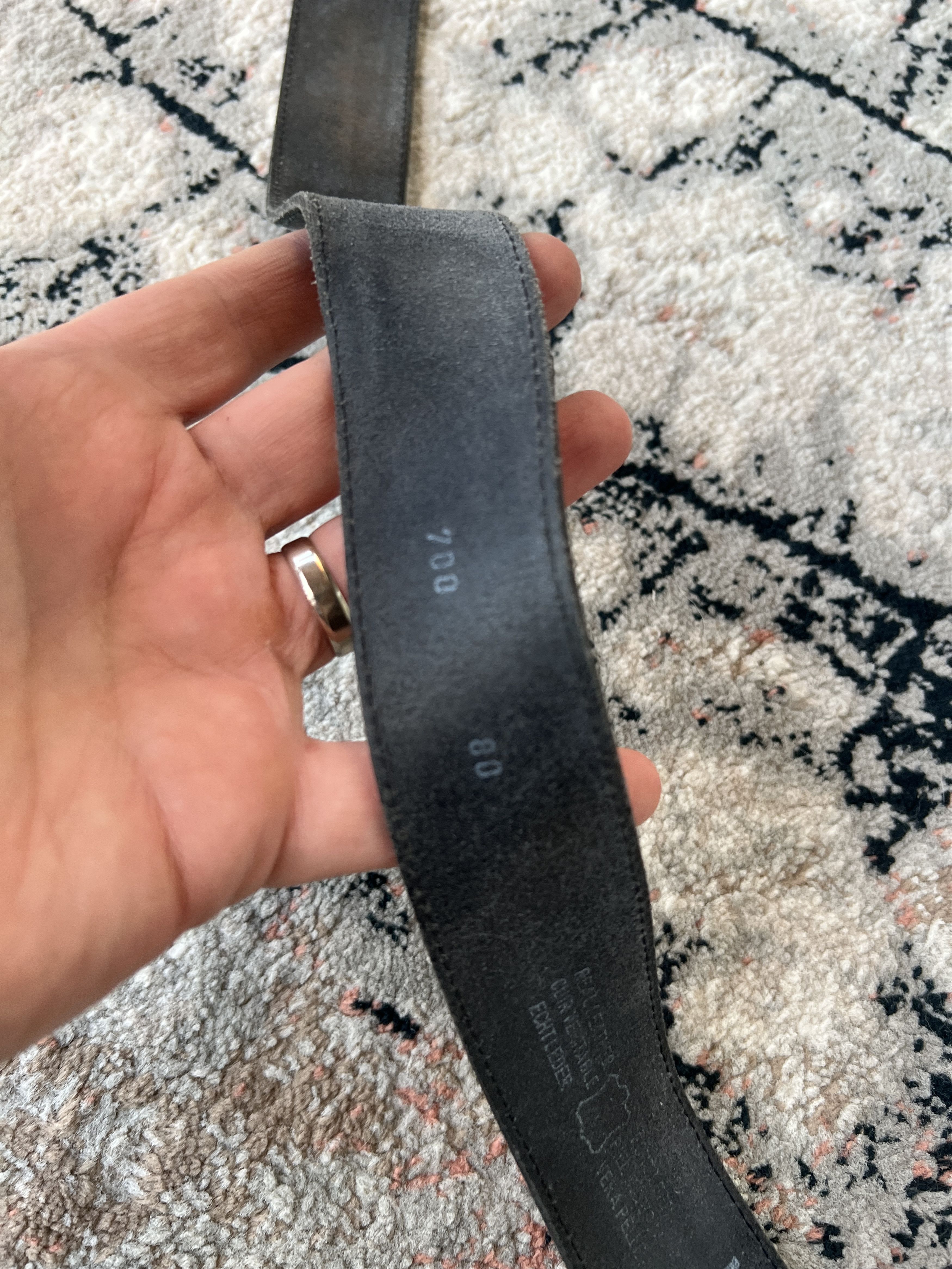 Vintage Vintage Leather Belt Size ONE SIZE - 5 Thumbnail