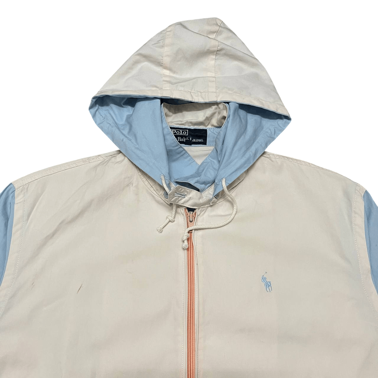 Polo Ralph Lauren Vintage Polo Ralph Lauren Zipper Jacket with Hood Size US L / EU 52-54 / 3 - 2 Thumbnail