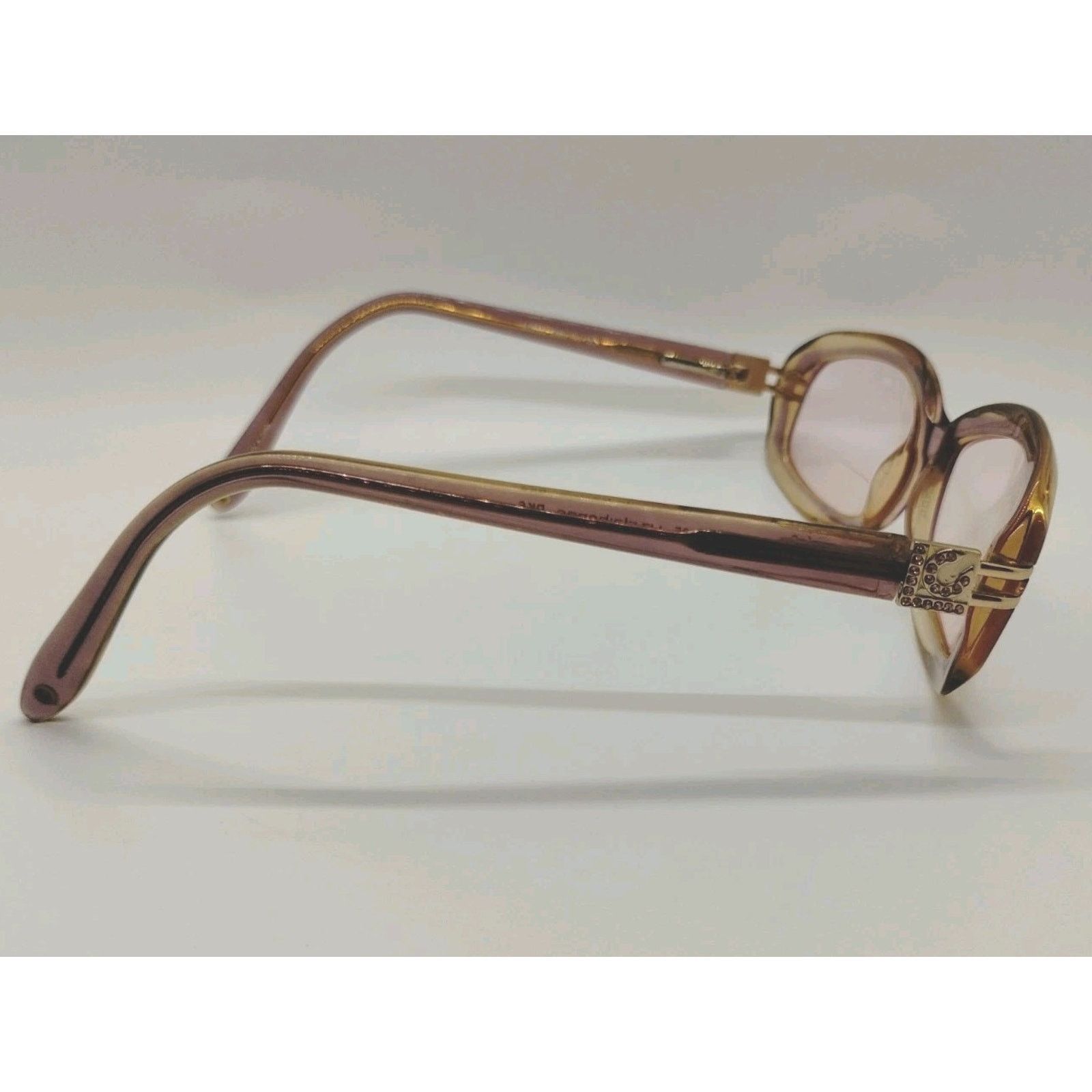 Liz Claiborne Liz Claiborne Eyeglass Frames - Pink Translucent 54-17-135 Size ONE SIZE - 5 Thumbnail