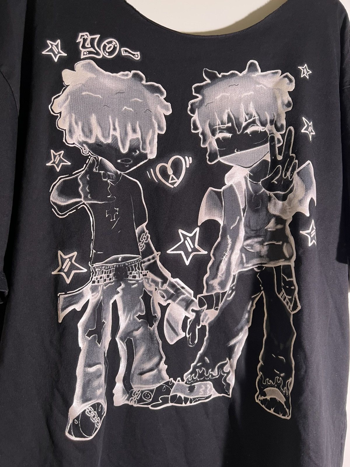 Vintage Aelfric Eden Anime Graffiti Streetwear Retro Designer Shirt Size US XL / EU 56 / 4 - 3 Thumbnail
