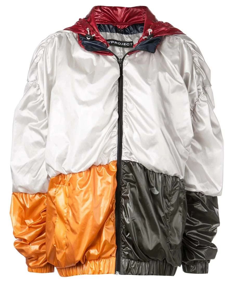Y/Project Y/project Pleated Colorblock Jkt M 8/10 Unique Size US M / EU 48-50 / 2 - 1 Thumbnail