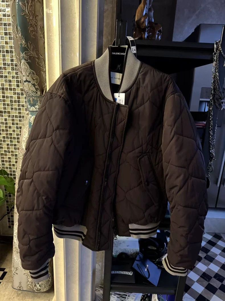 Dries Van Noten Dries Van Noten 23FW Brown Bomber Jacket Size US L / EU 52-54 / 3 - 1 Thumbnail