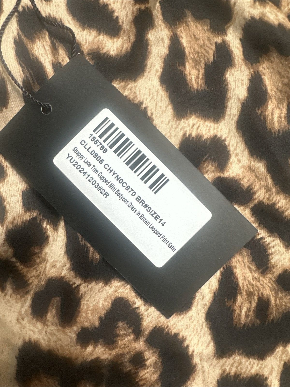 Other Strappy leopard print mini dress Size L / US 10 / IT 46 - 4 Thumbnail