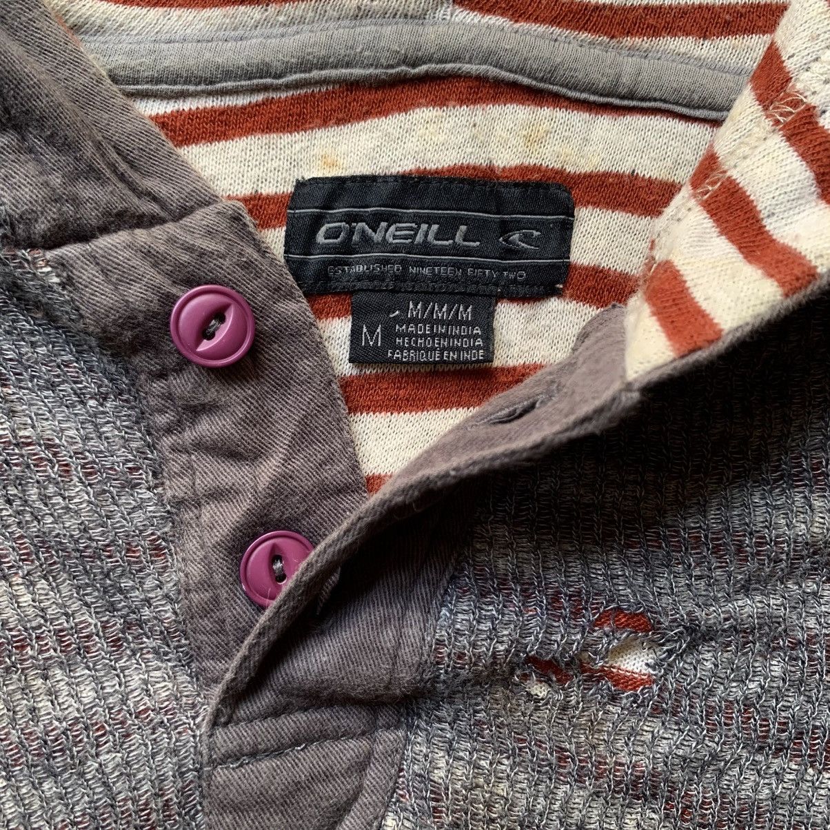 O'Neill Vintage o’neill double layer ripped hoodie y2k grunge style Size US L / EU 52-54 / 3 - 8 Thumbnail