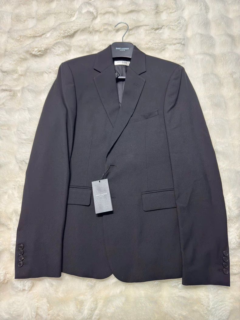 Yves Saint Laurent Yves Saint Laurent Saint Laurent Men's Suit Black Size 48- Size US L / EU 52-54 / 3 - 2 Thumbnail
