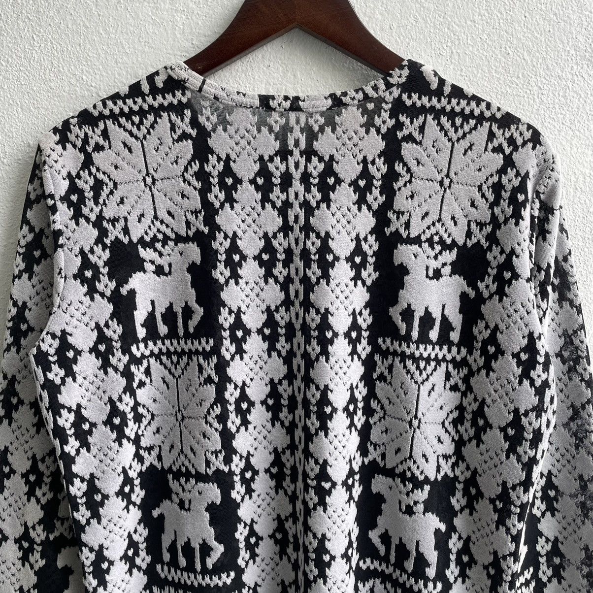 Pleats Please Issey Miyake Vintage Pleats Please by Issey Miyake Button Up Cardigan Size M / US 6-8 / IT 42-44 - 7 Thumbnail