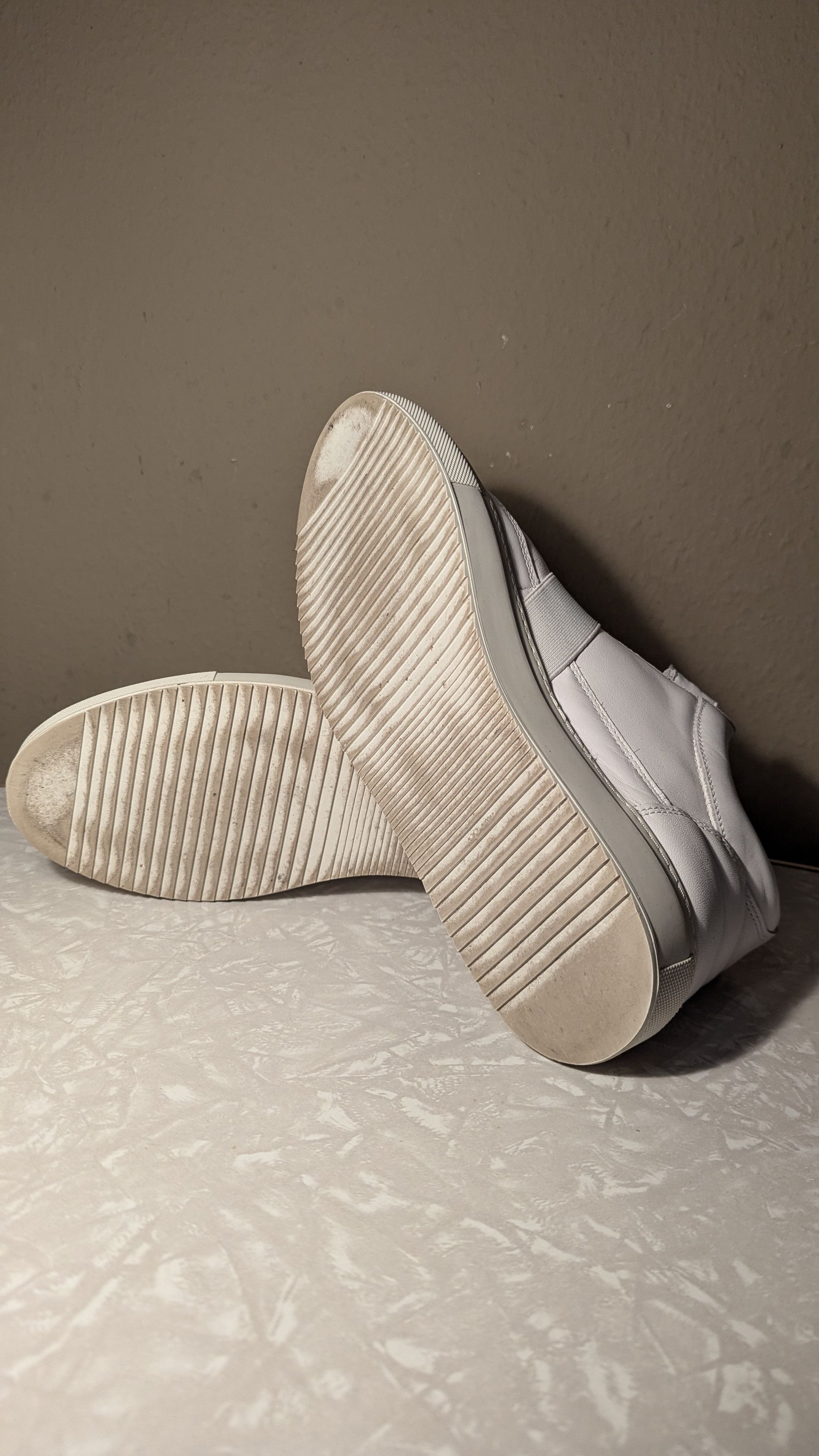 Filling Pieces White Low Top Sneaker - with velcro straps Size US 10 / EU 43 - 5 Thumbnail