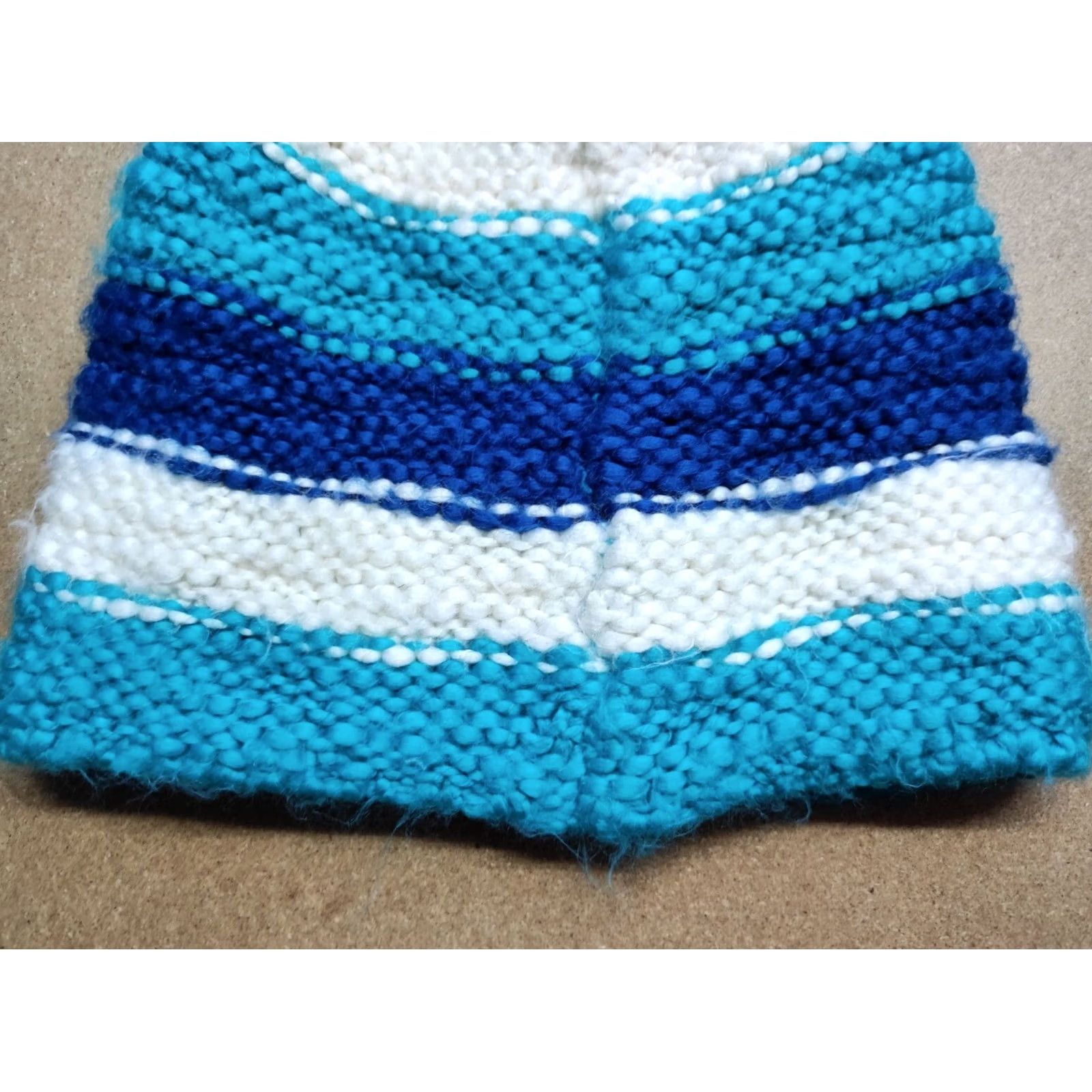 Rossignol Rossignol Beanie Hat One Size Pom Pom Lined Striped Knit Outdoor Winter Warm Ski Unisex Adults Mens Womens Size ONE SIZE - 4 Thumbnail