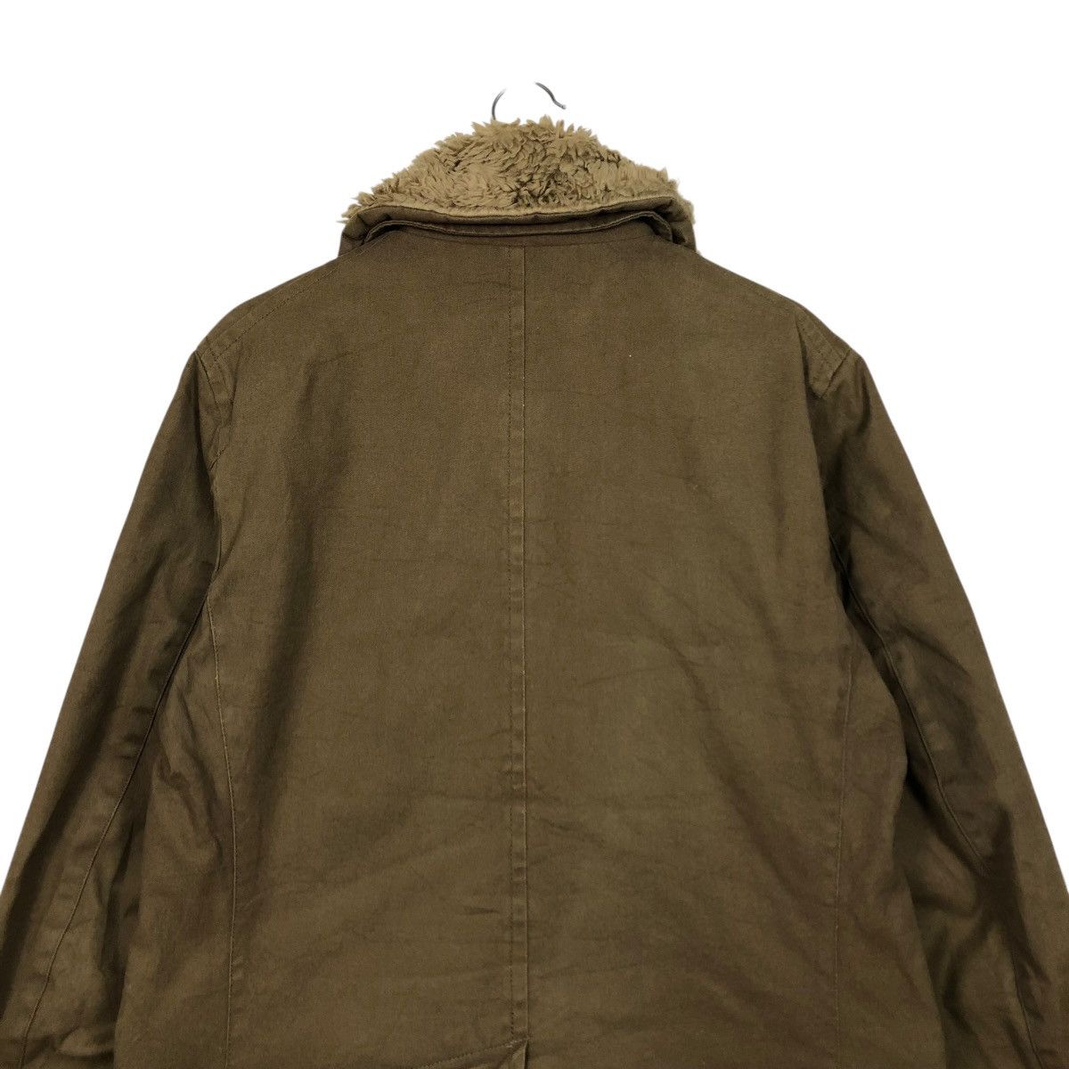 Issey Miyake 🔥VINTAGE CHORE WORK JACKET DUCK CANVAS SHIPS JAPAN Size US L / EU 52-54 / 3 - 11 Thumbnail