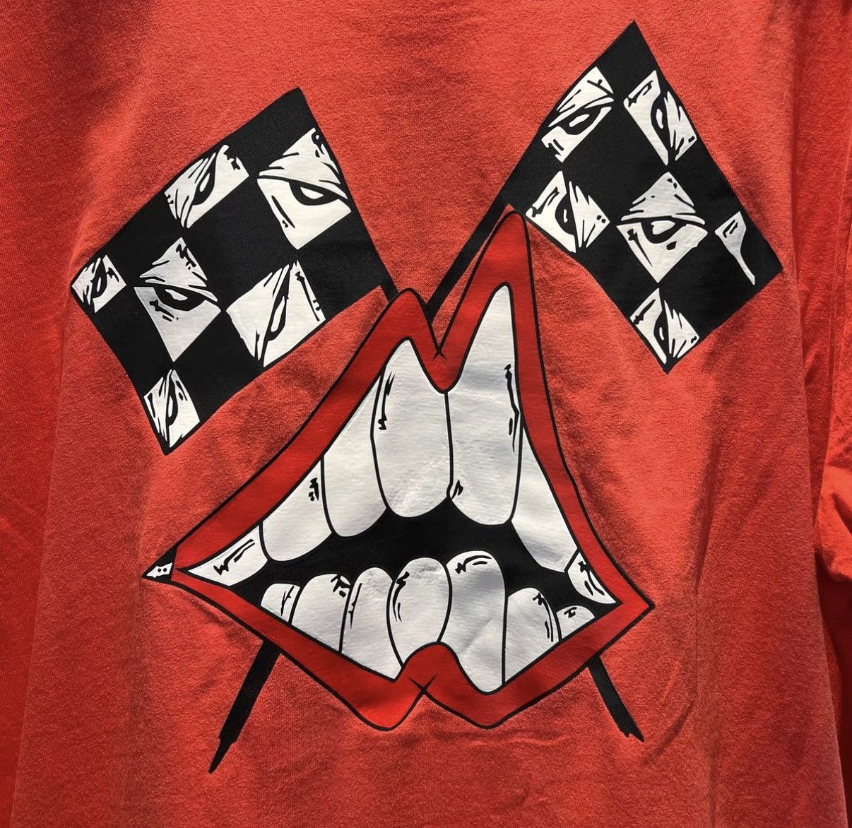 Chrome Hearts Chrome Hearts Matty Boy Checkered Flag Lips Graphic Short Size US XL / EU 56 / 4 - 5 Thumbnail