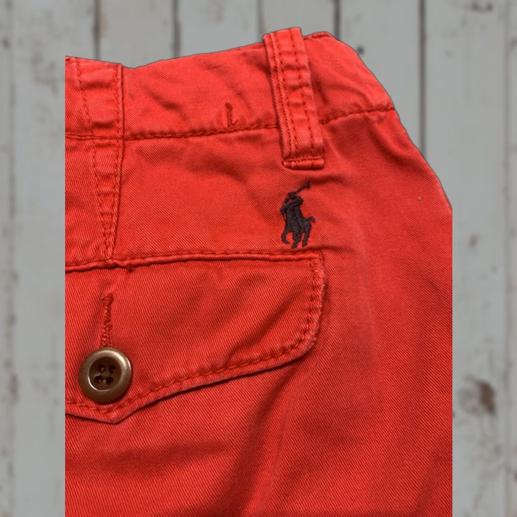 Polo Ralph Lauren VINTAGE Polo Ralph Lauren Shorts Men 32 Red Cotton Distressed Chino 90s Size US XS / EU 42 / 0 - 1 Thumbnail