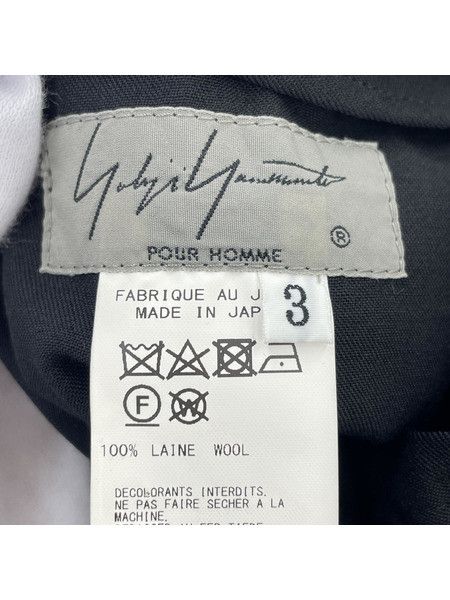 Yohji Yamamoto yohji yamamoto pour homme gabardine zip wrap pants Size US 36 / EU 52 - 3 Thumbnail